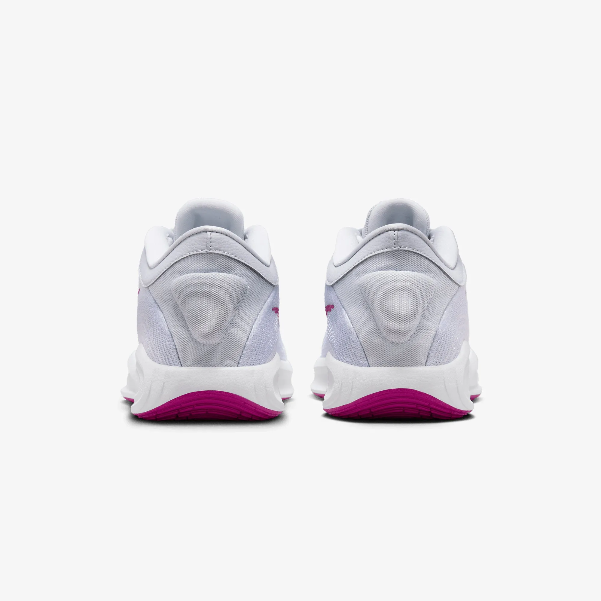 Foam Midsole Cushioning NIKE | G.T. HUSTLE ACADEMY EP { PURE PLATINUM/HOT FUCHSIA-WHITE