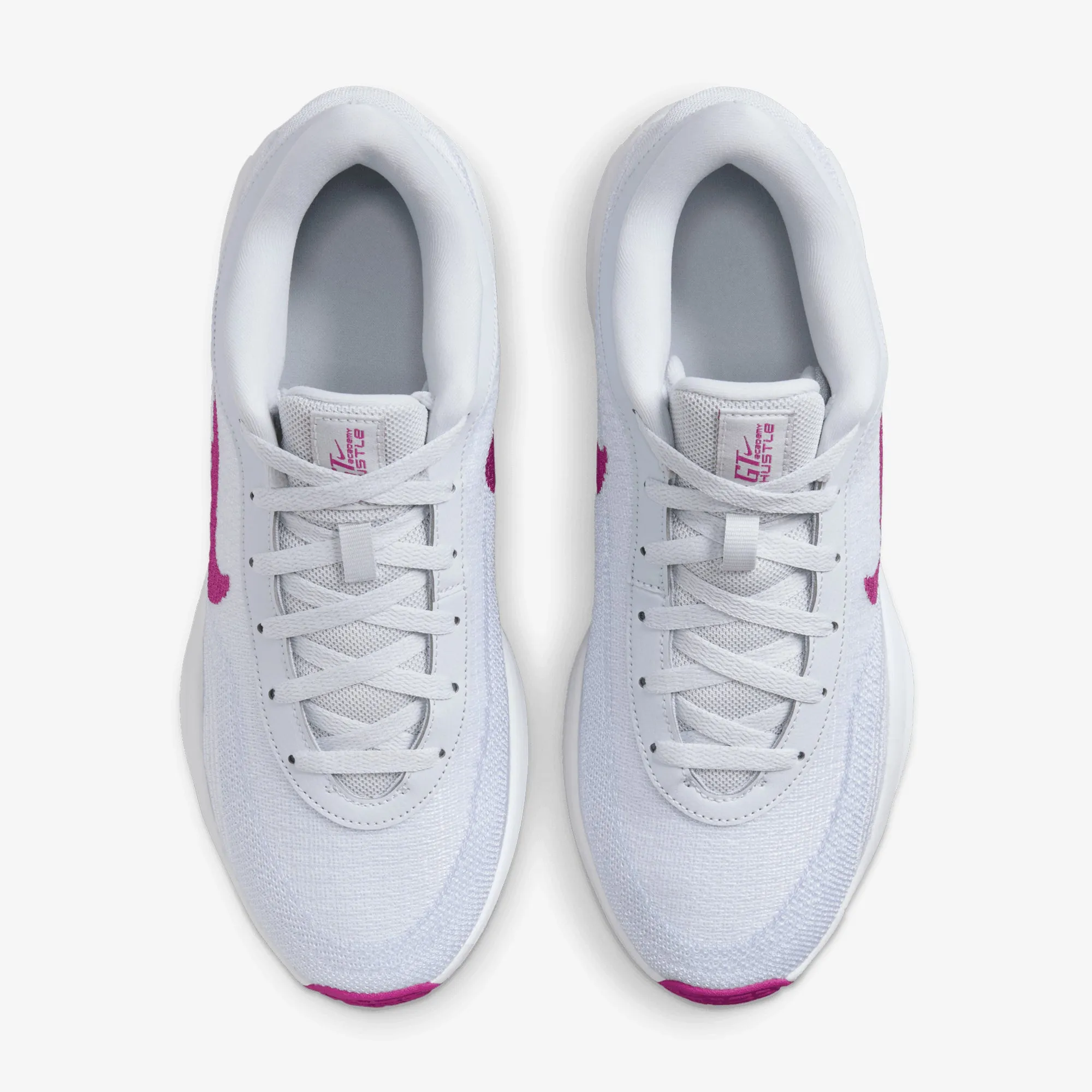 Outdoor Walks Torsional Stability Frame NIKE | G.T. HUSTLE ACADEMY EP { PURE PLATINUM/HOT FUCHSIA-WHITE