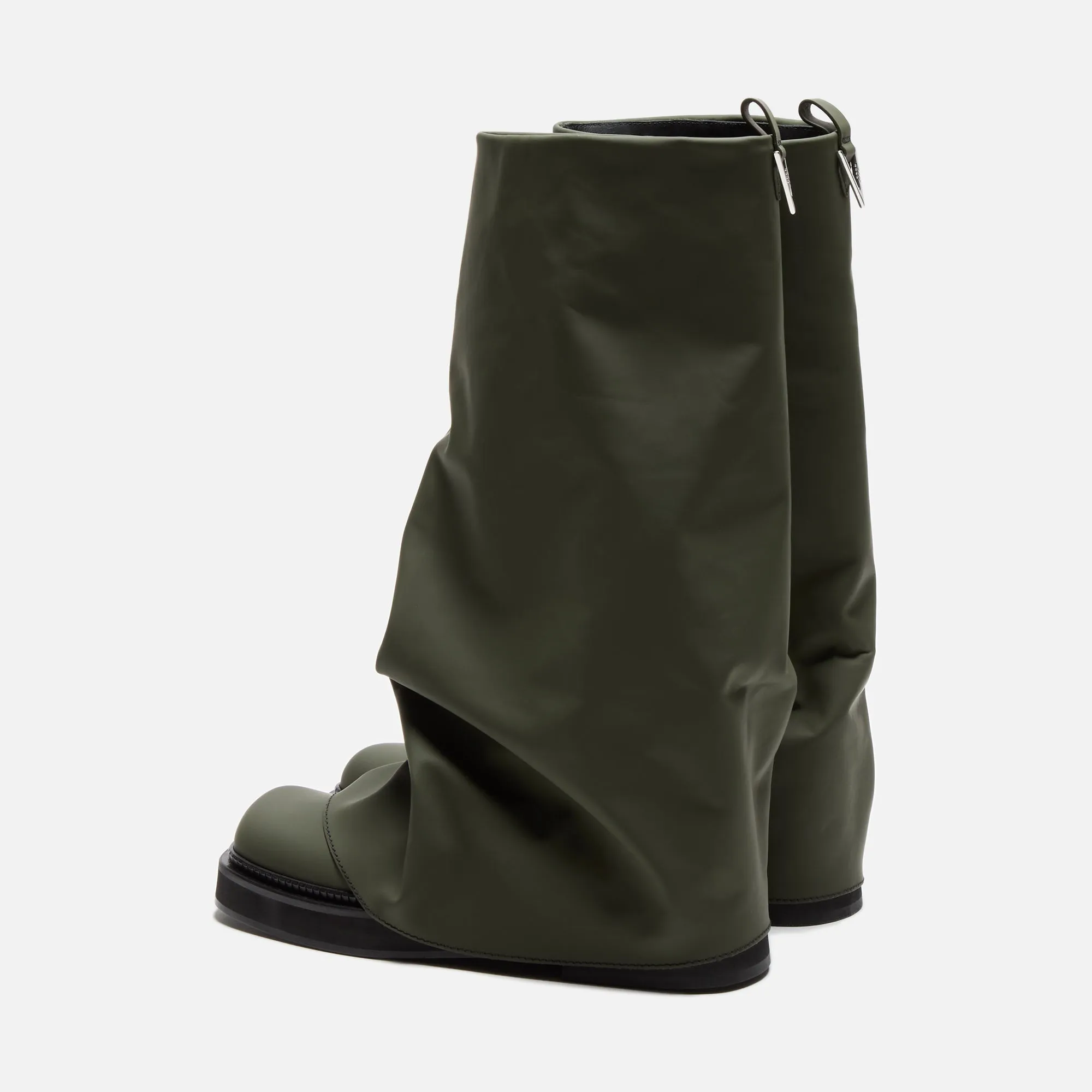 Sport Inspired The Attico Robin Combat Boot - Bottle Green