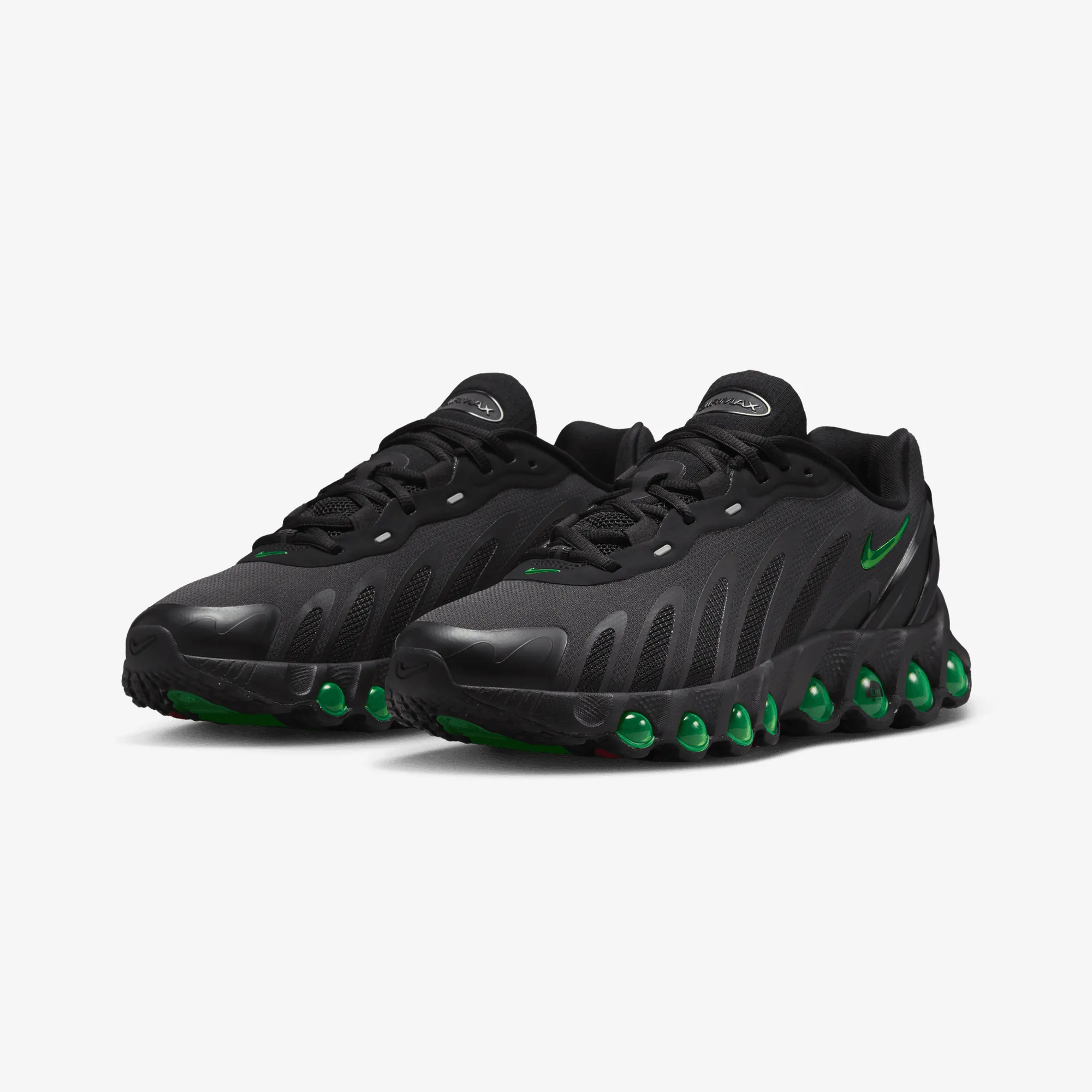 Low Profile Sole Nike | AIR MAX DN8 { BLACK/GREEN STRIKE-DK SMOKE GREY-BLACK