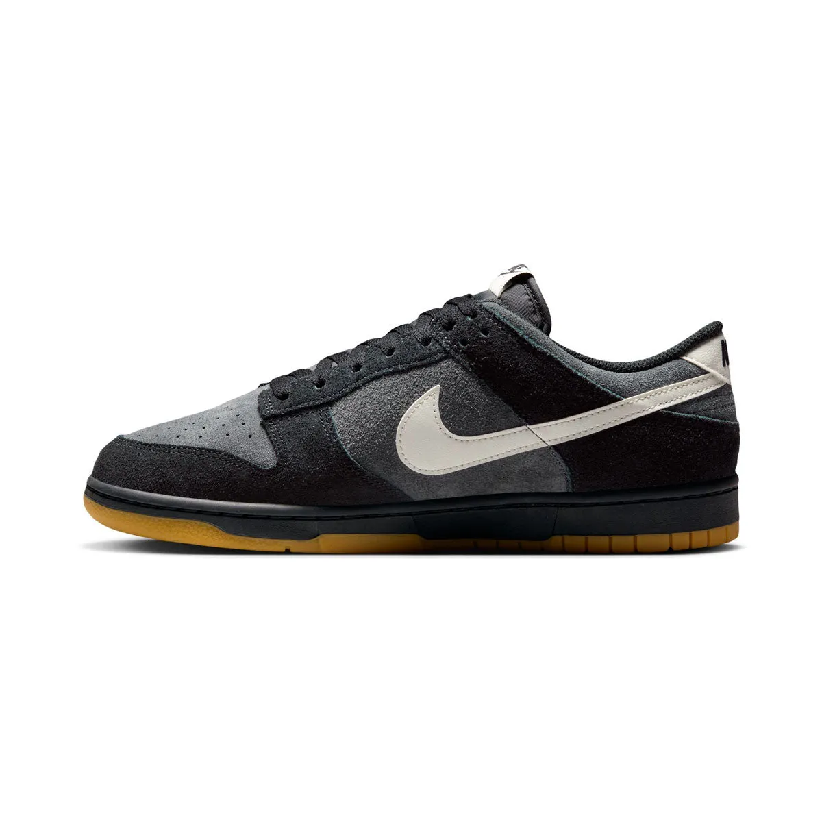 Nike Dunk Low Retro SE 'Black Grey' Men's Shoes Sneakers Retro Design Composite Layered Midsole