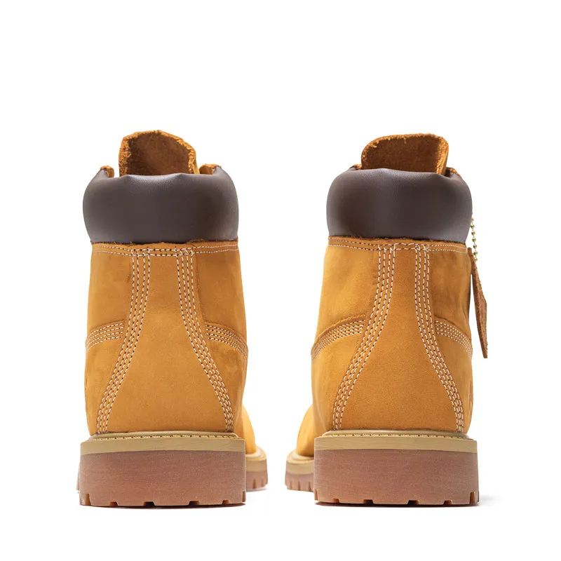 Supportive Fit Timberland 6" Lace Up Waterproof Boot (GS) - Wheat