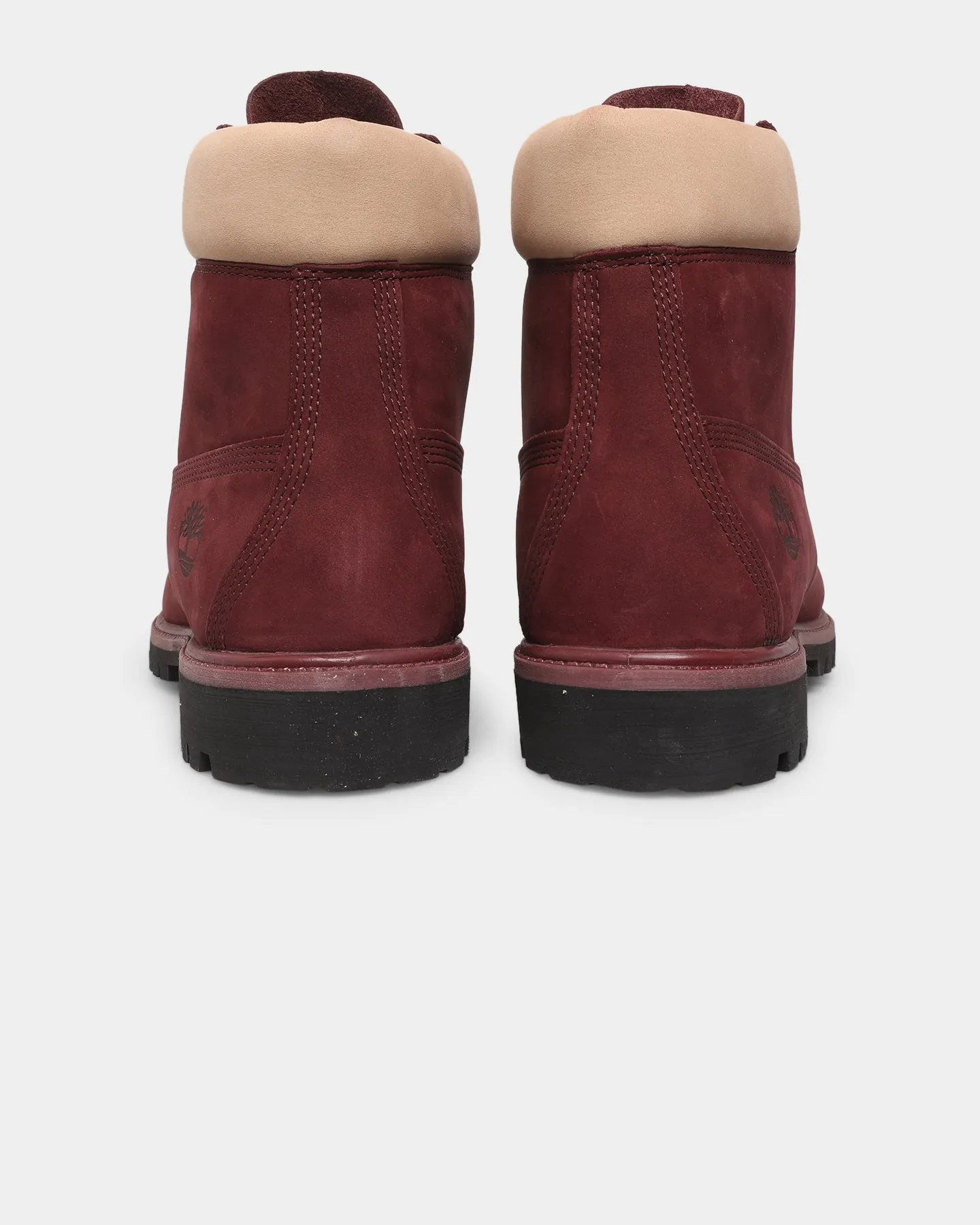 Timberland 6" Premium Boot Burgundy Nubuck mud proof