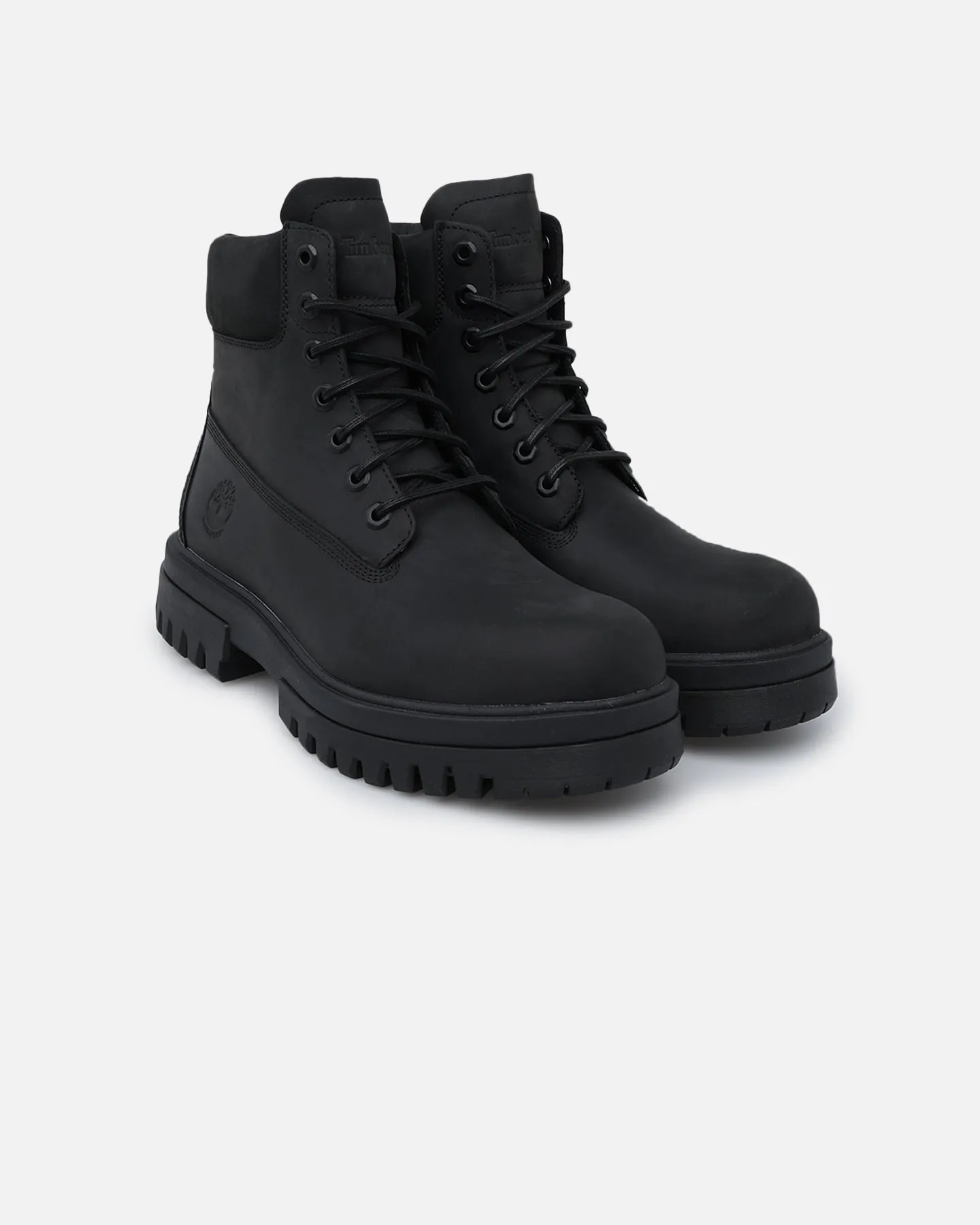 Timberland Arbor Road Waterproof Boot Black Full-Grain Sweat Resistant Standing Workers