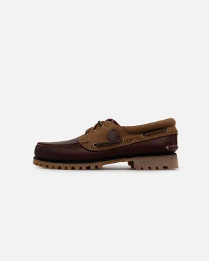 Timberland Authentic Boat Classic Burgundy Garden Mood Mono Style