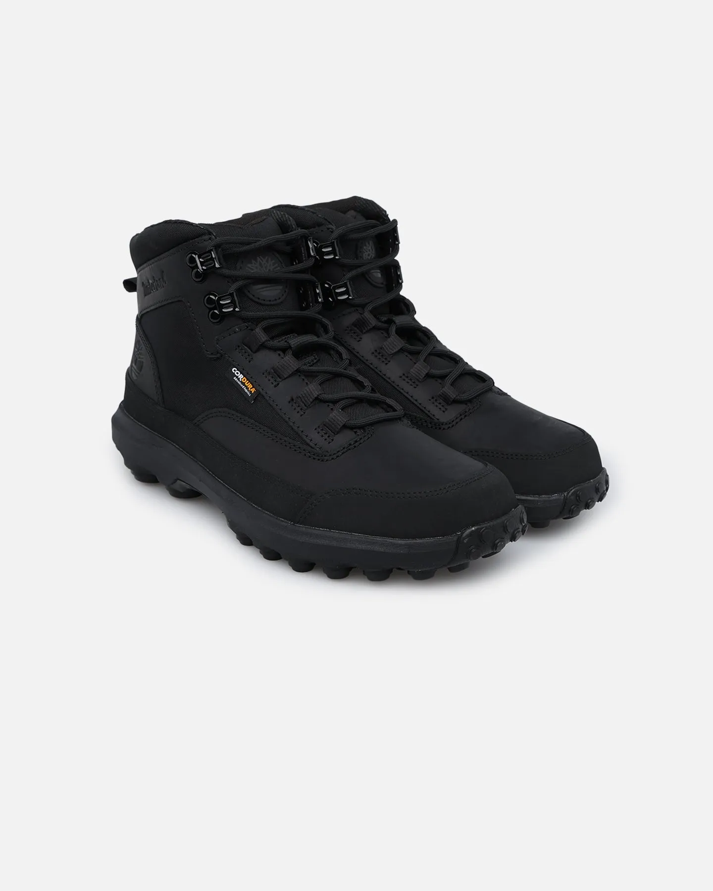 Timberland Converge L/F Mid Black Nubuck 2 Action Fast Toe Guard