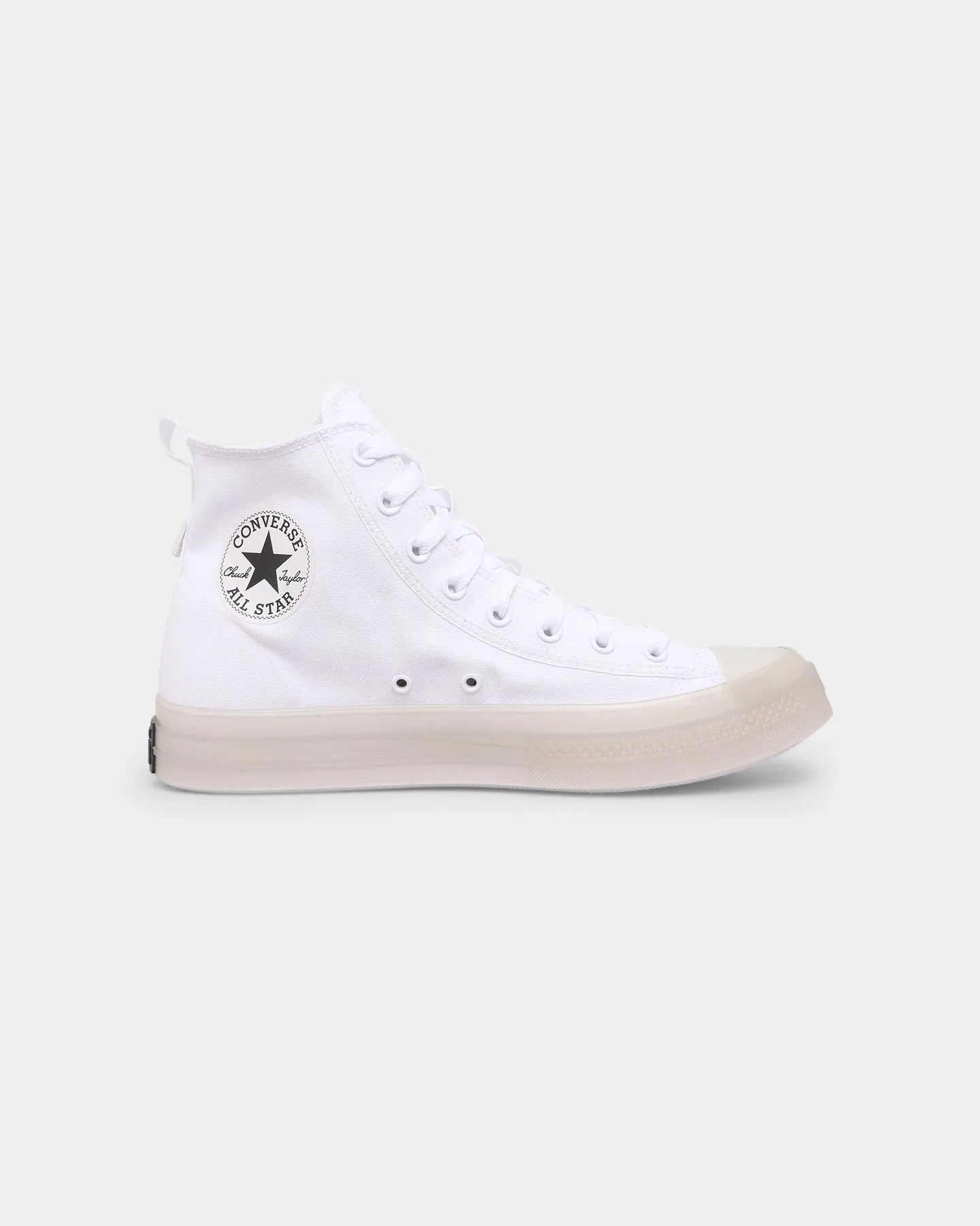 Spanish Bold Anti Bacterial Converse Chuck Taylor All Star CX Explore High Top White/White/Black