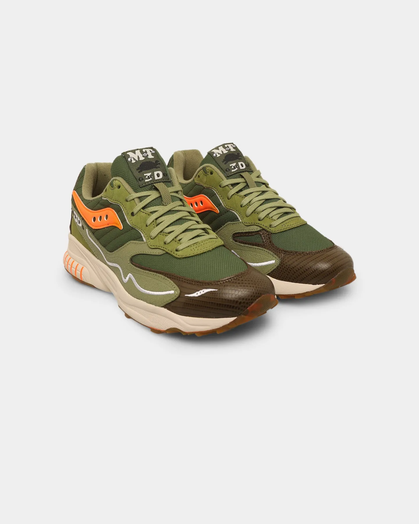 Forest Path High Arch Saucony 3D Grid Hurricane Tortoise