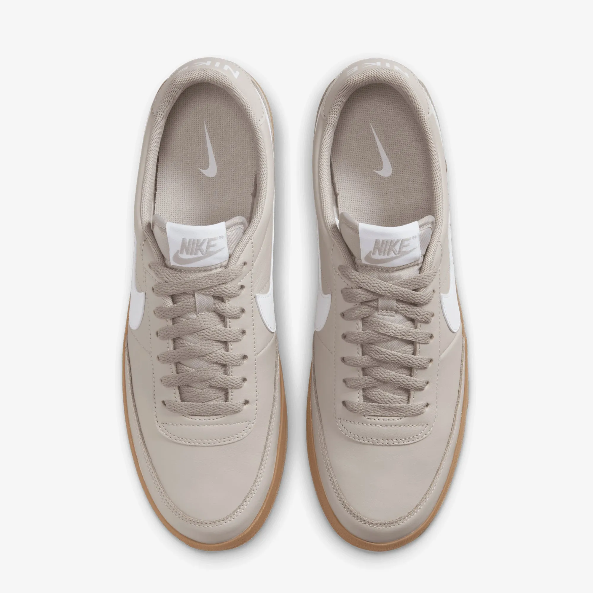 Supportive arch Nike | KILLSHOT 2 LEATHER { COLLEGE GREY/WHITE-GUM MED BROWN