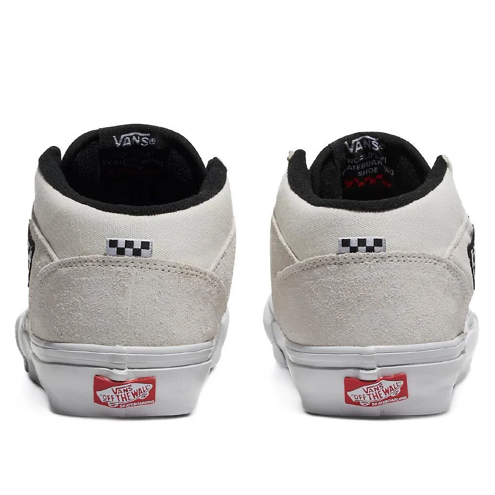 Vans Skate Half Cab - White/Black Ventilated Upper
