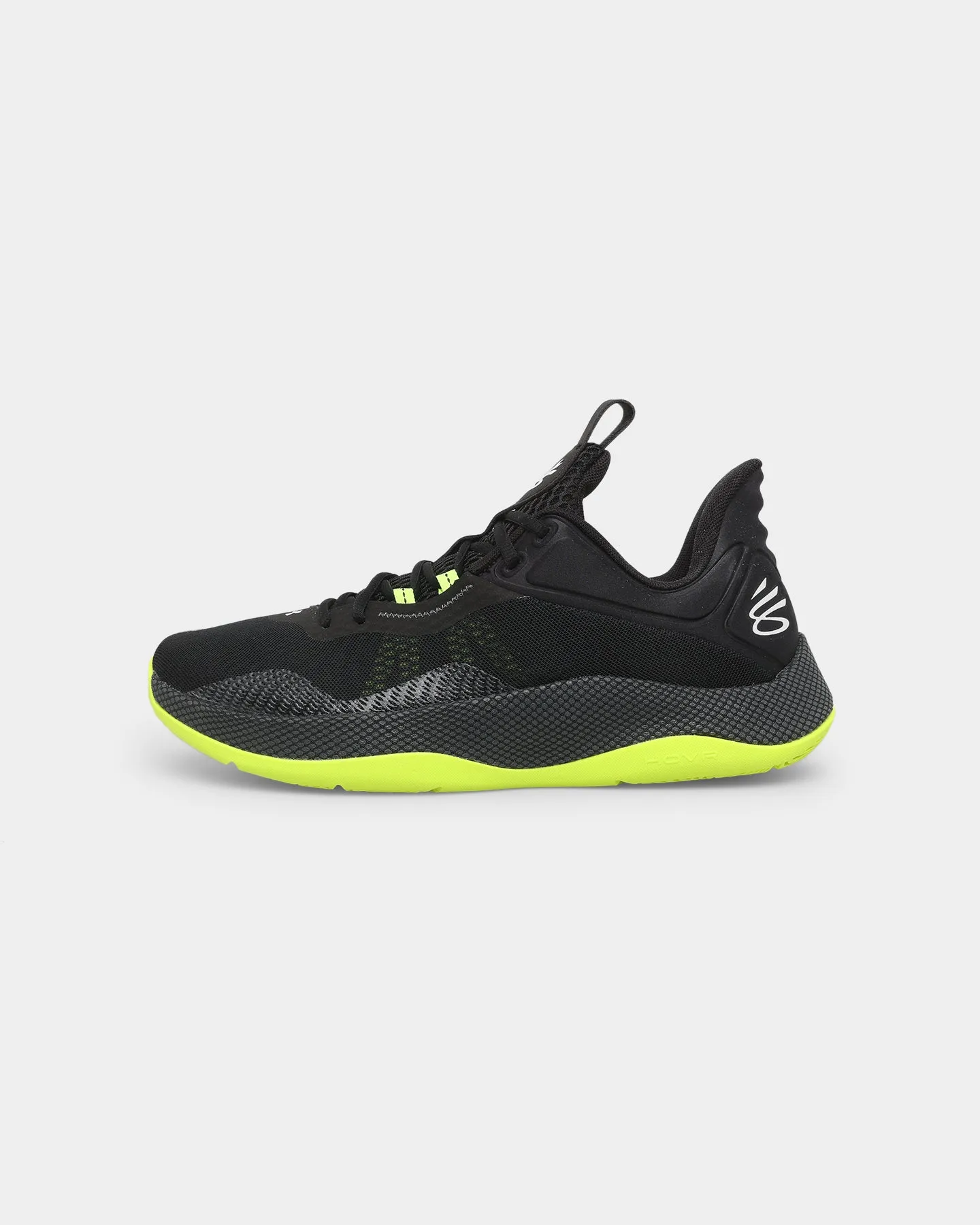Under Armour Curry HOVR Splash 2 Basketball Shoes Black/Pitch Green Ergonomic Design