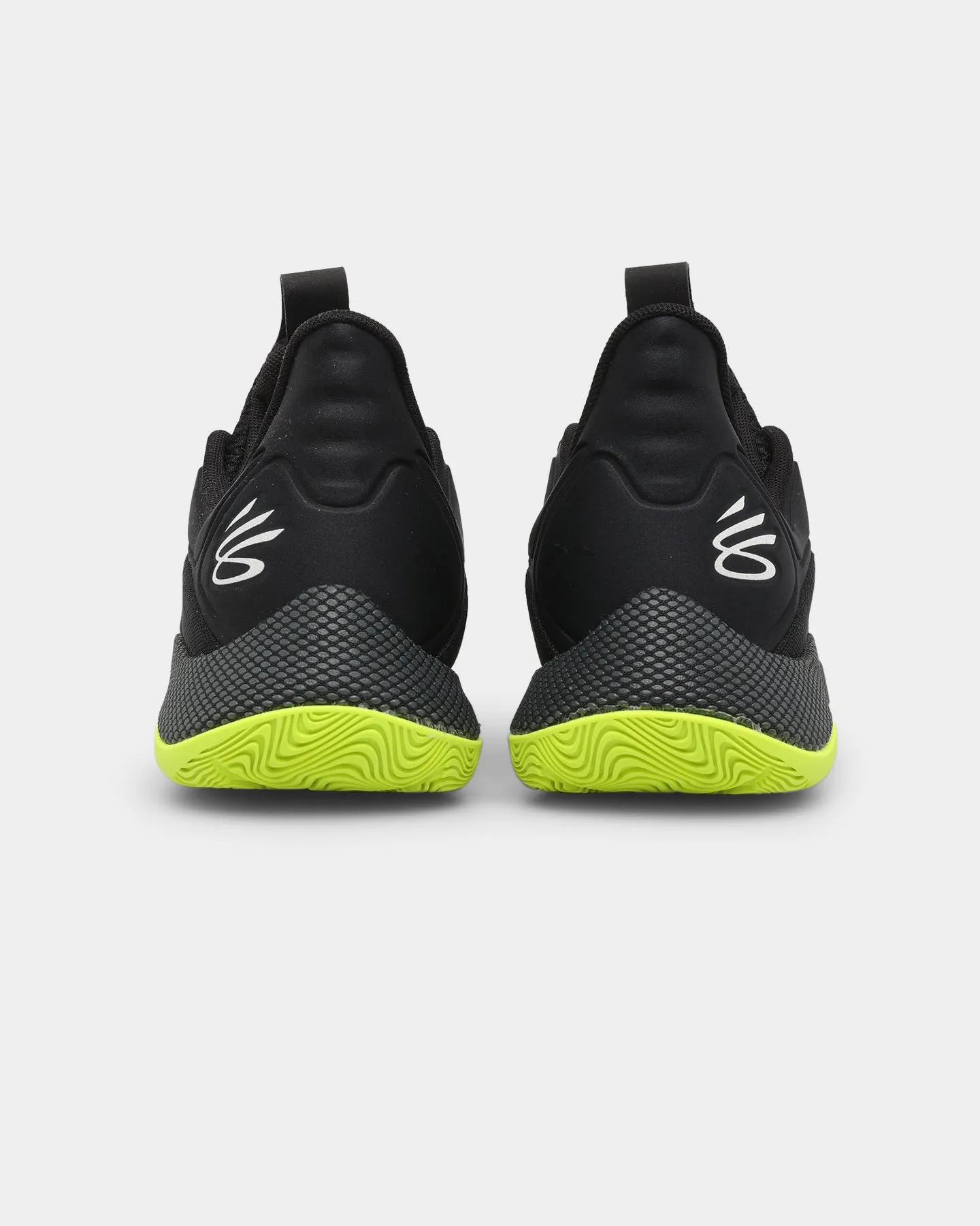 Form Ease Under Armour Curry HOVR Splash 2 Basketball Shoes Black/Pitch Green