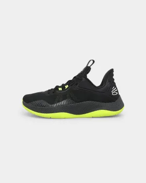 Under Armour Curry HOVR Splash 2 Basketball Shoes Black/Pitch Green Ergonomic Design