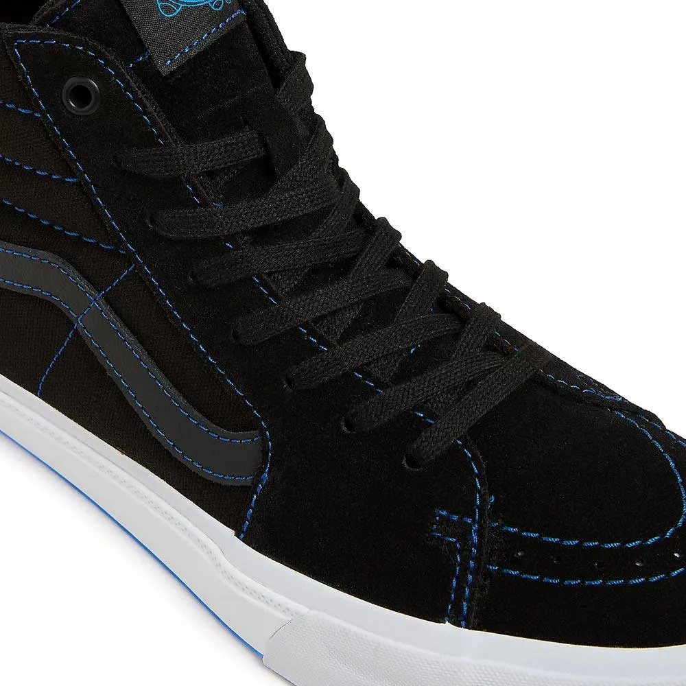 Flexible Build Thick sole Vans BMX Sk8-Hi - Electric Blue/Black