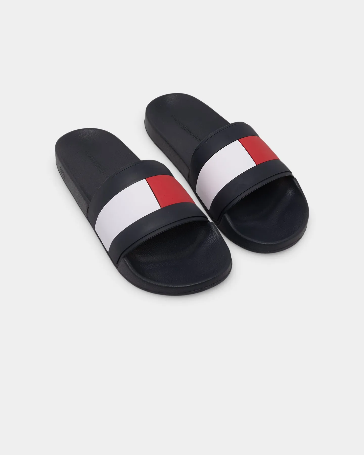 Tommy Jeans Essential Flag Pool Slides Desert Sky Sport Edge Leg Slim