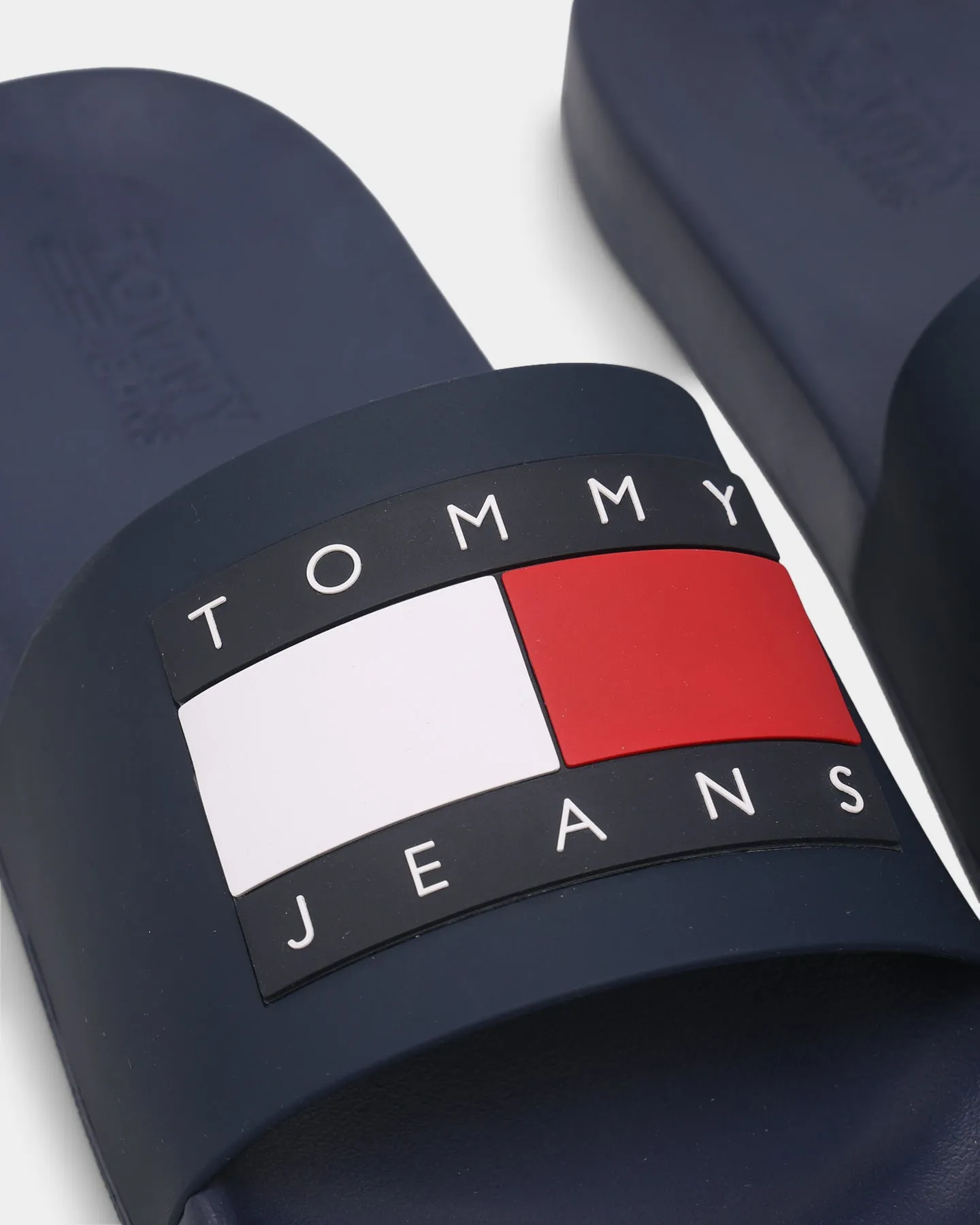 King Walk Tommy Jeans Flag Pool Slides Twilight Navy