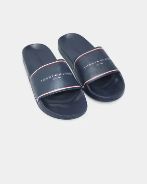 Energy Core Tommy Jeans Logo Strap Pool Slide Desert Sky