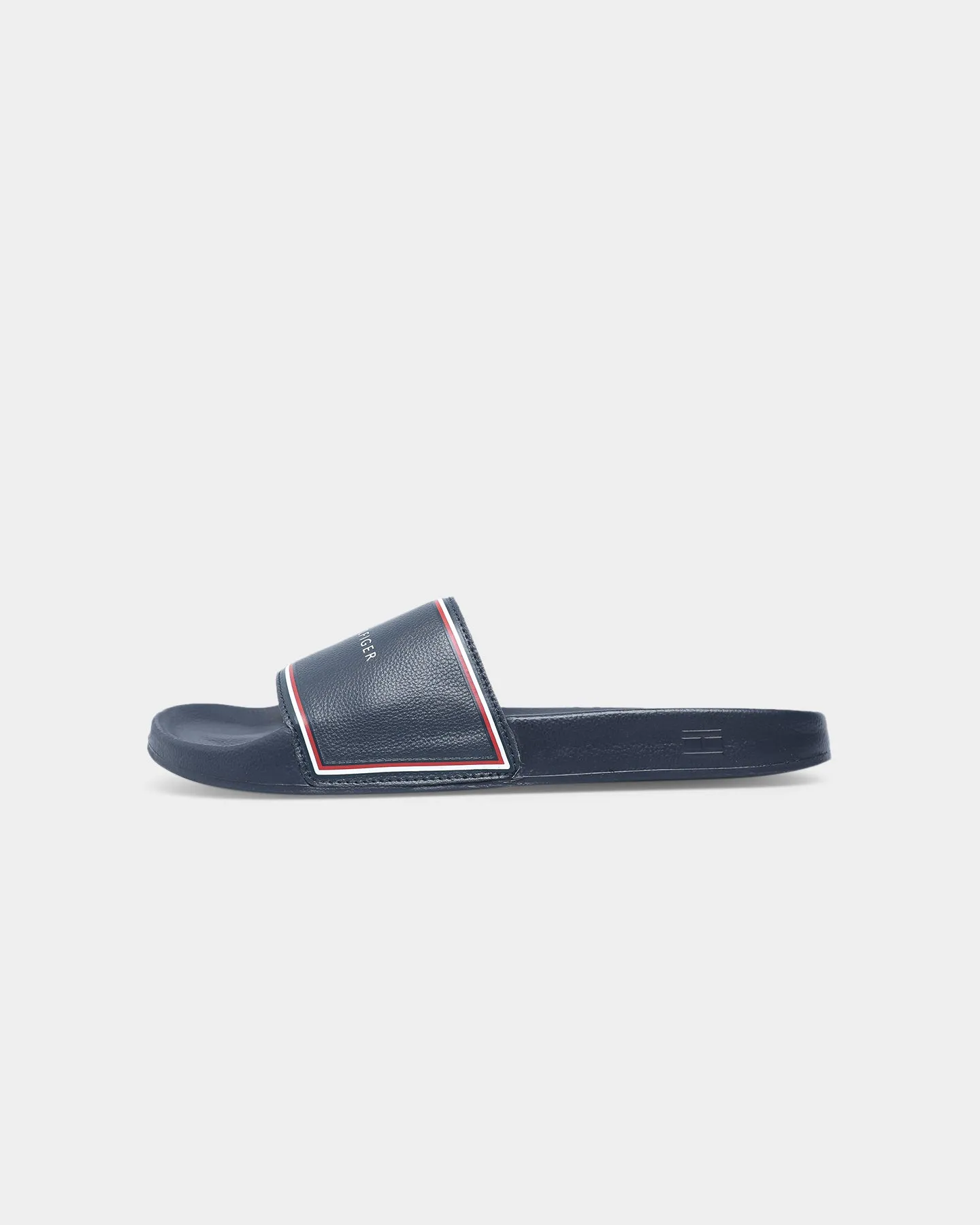 Urban Style Durable Build Weekend Errands Tommy Jeans Logo Strap Pool Slide Desert Sky