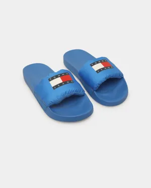 Garden Walk Tommy Jeans Padded Pool Slide Mesmerising Blue