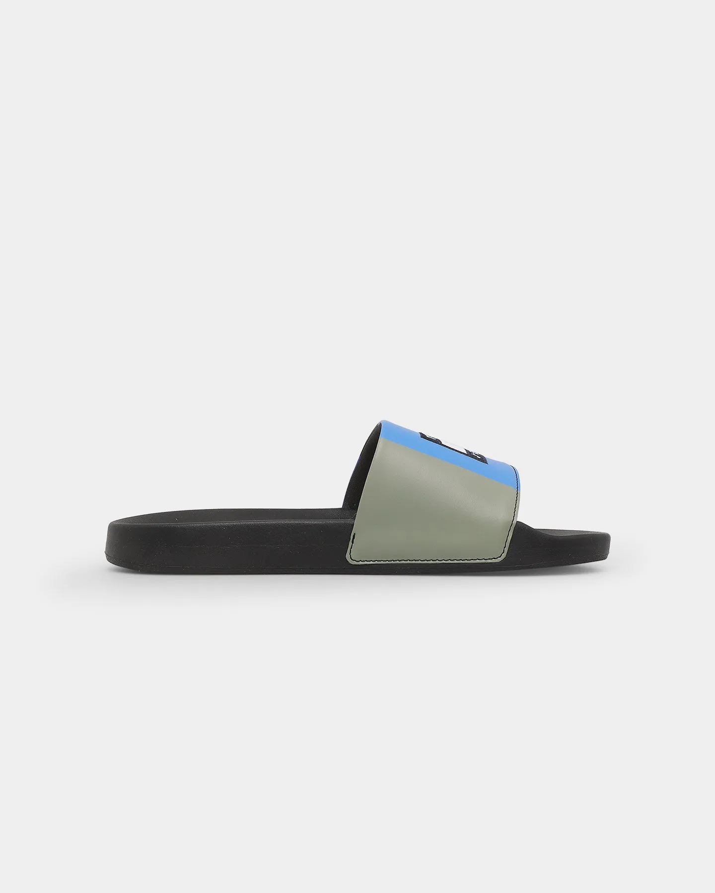Tommy Jeans TJ Block Archive Pool Slides Black Sweat Resistant Comfort Seekers Sport Edge