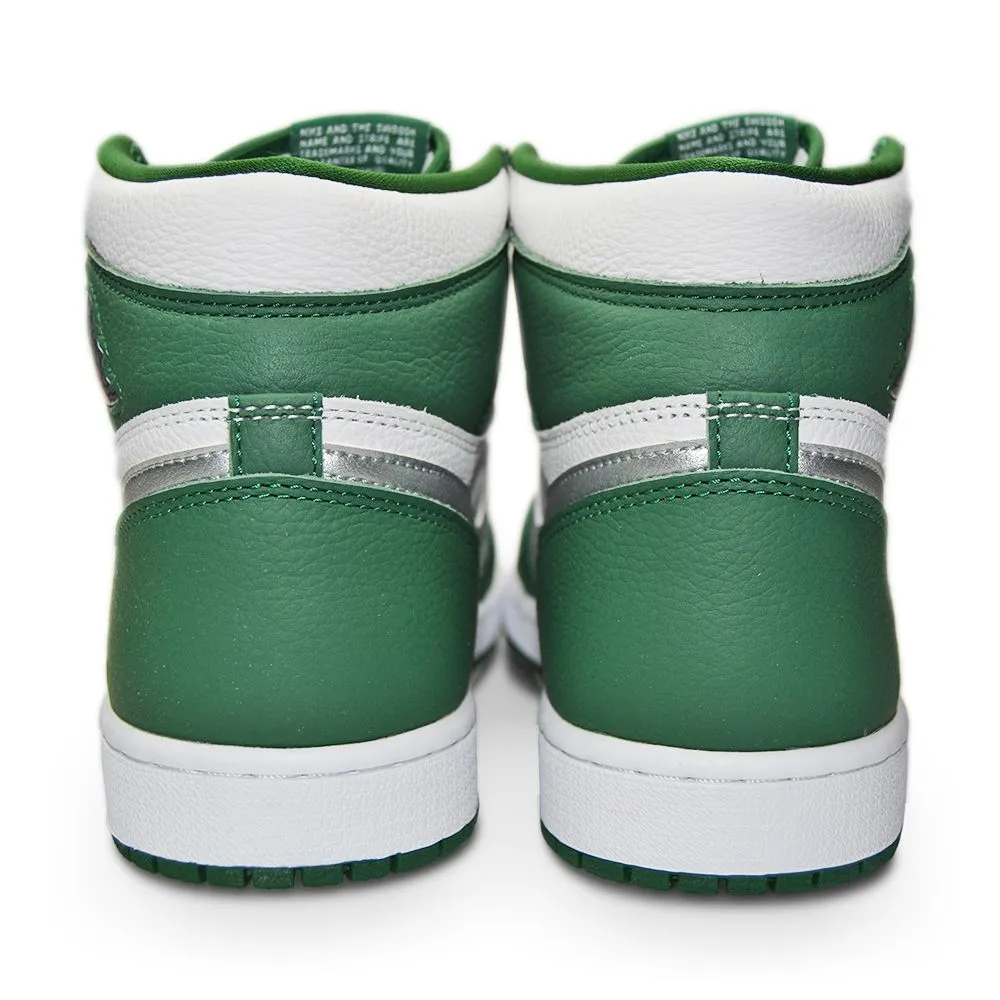 Compression Zones Mens Nike Air Jordan 1 Retro High OG - DZ5485 303  - Gorge Green Metallic Silvr