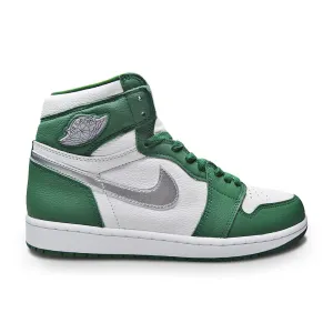 High Rebound EVA Foam Mens Nike Air Jordan 1 Retro High OG - DZ5485 303  - Gorge Green Metallic Silvr