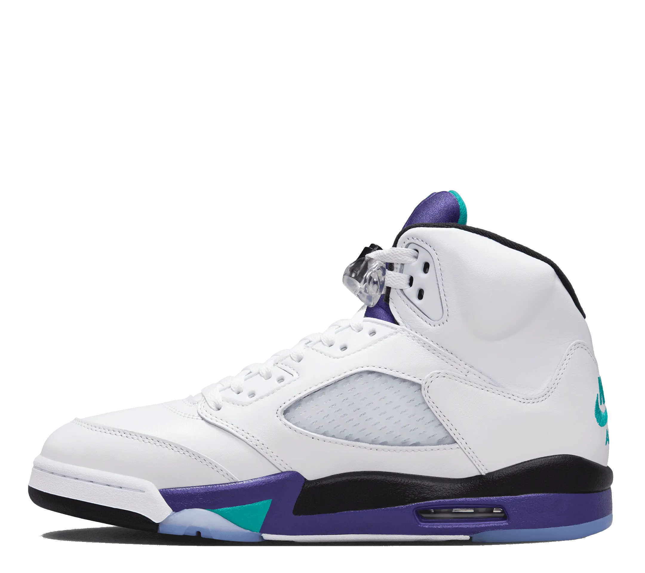 Air Jordan 5 Retro "Grape" Strap Mode