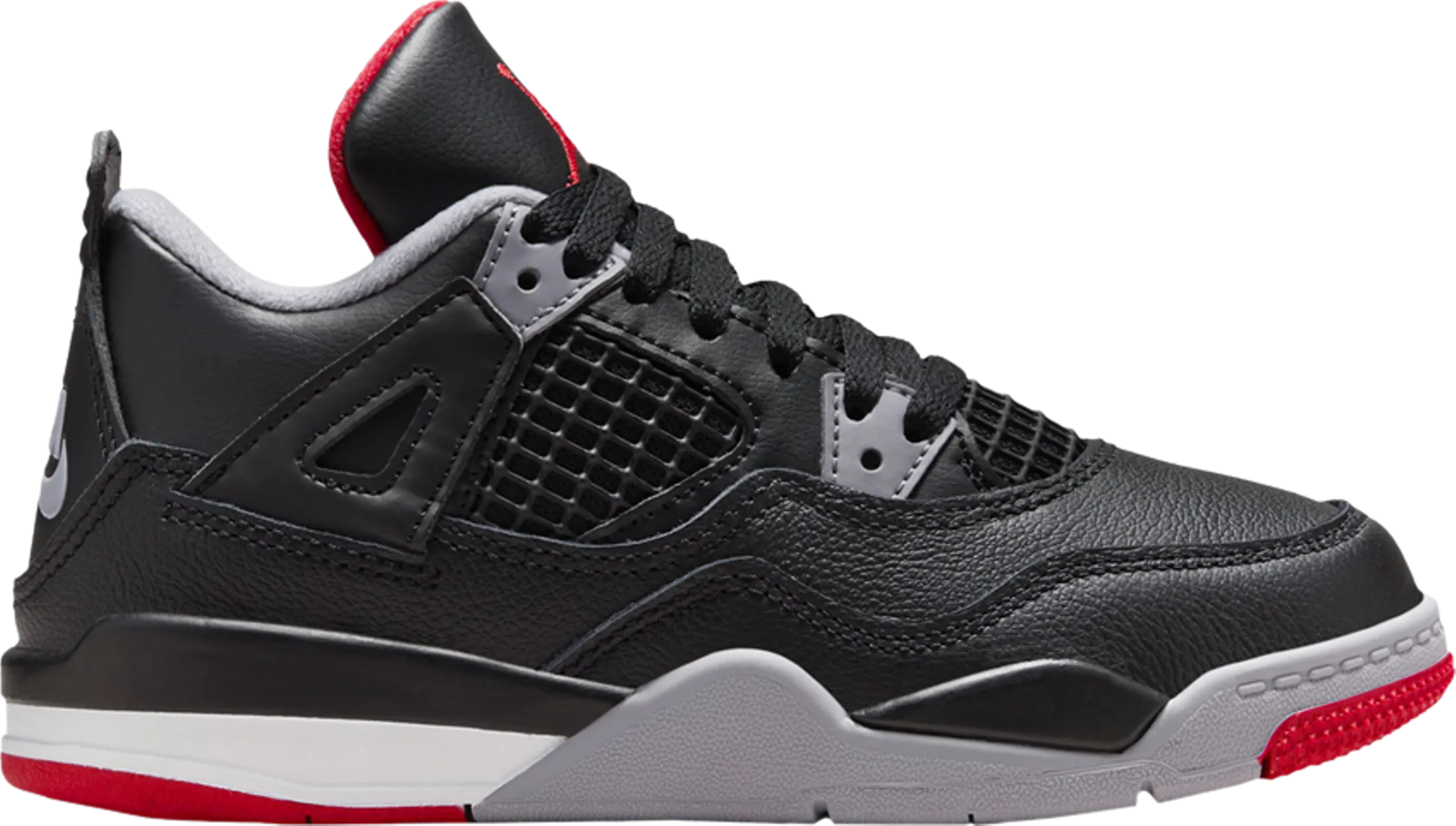 Arch Contour Design Modern Outfit Air Jordan 4 Retro PS 'Bred Reimagined' - BQ7669 006