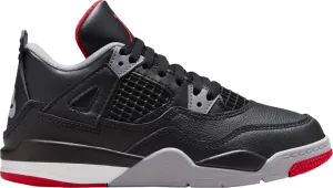 Arch Contour Design Modern Outfit Air Jordan 4 Retro PS 'Bred Reimagined' - BQ7669 006