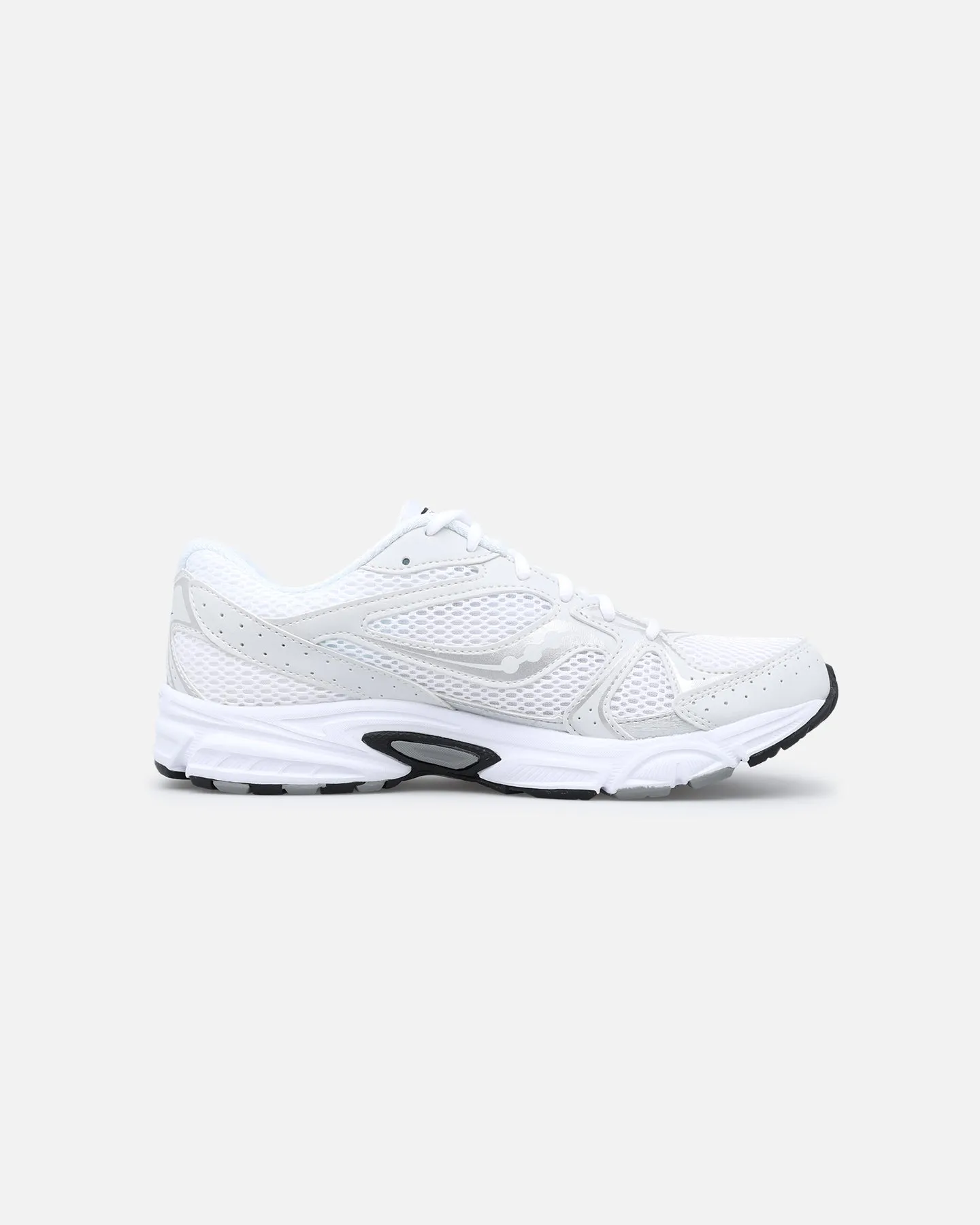 Saucony Ride Millennium White/Silver Ventilation holes