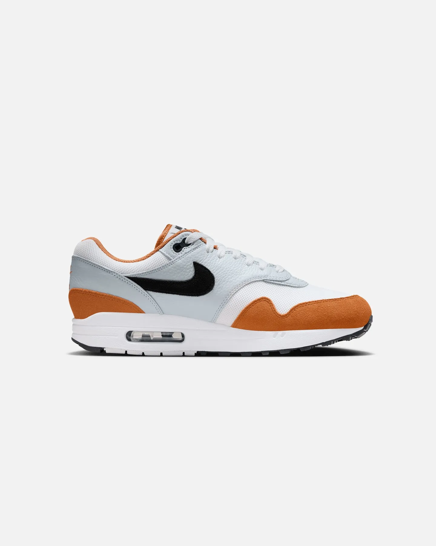 Elasticated Lacing Busy Schedule Nike Air Max 1 White/Black-Monarch