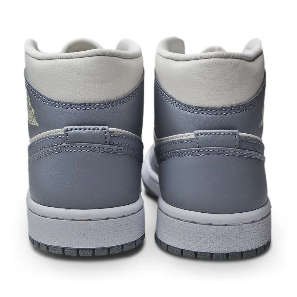 Sneakers Low Top Womens Nike Air Jordan 1 Mid - BQ6472 115 - Sail Stealth White