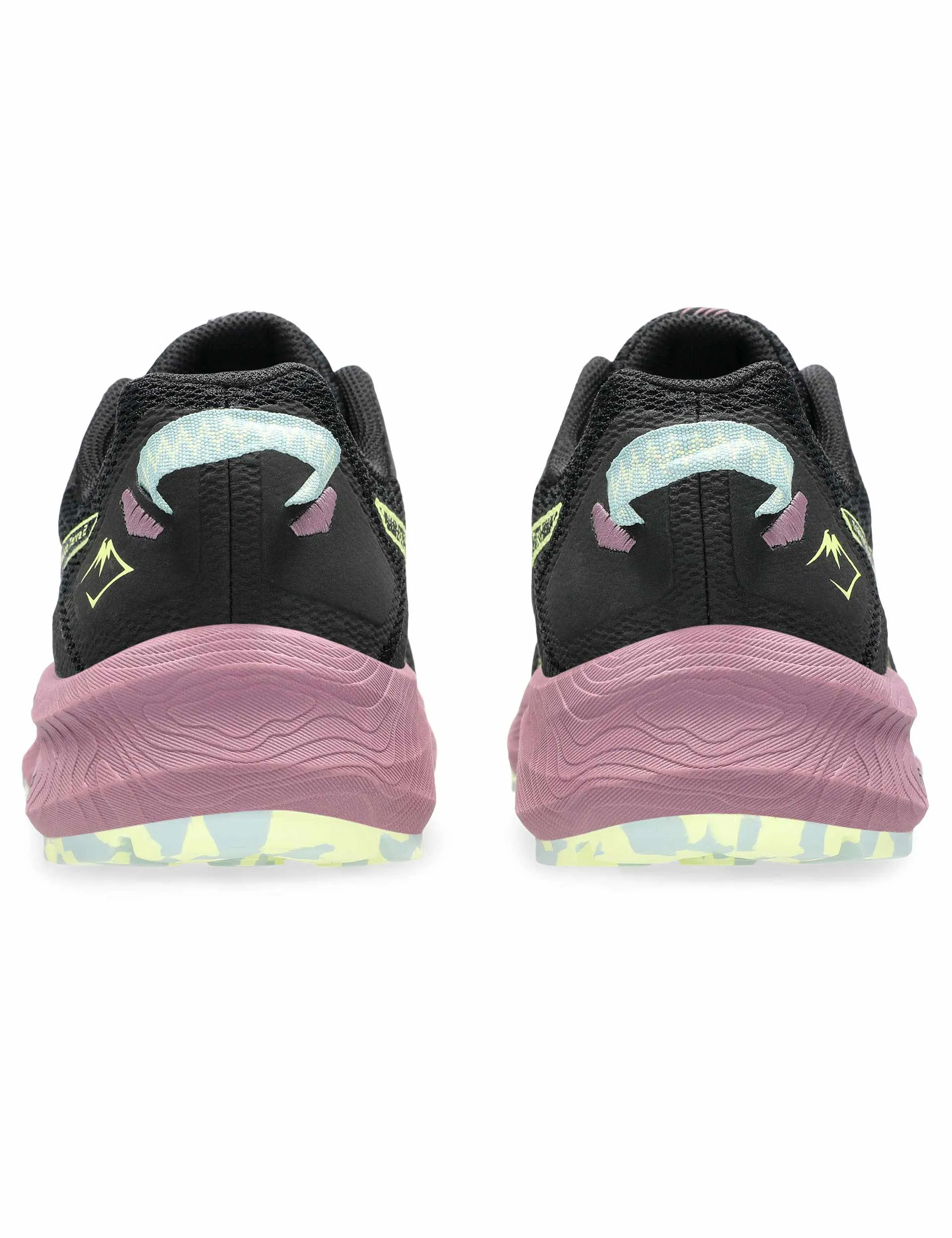 machine - washable upper shoes retro running gear Trabuco Terra 2 - Black/Huddle Yellow