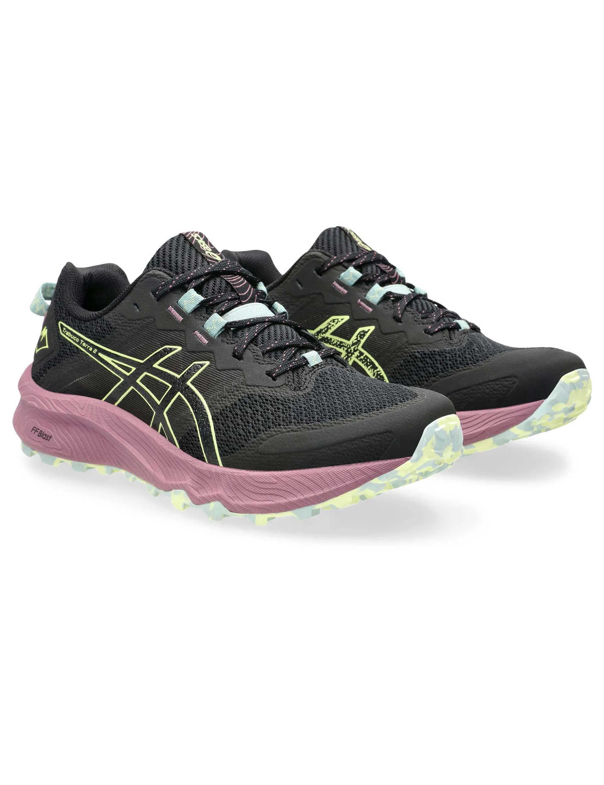 Trabuco Terra 2 - Black/Huddle Yellow bow - decorated running option adaptable shoes