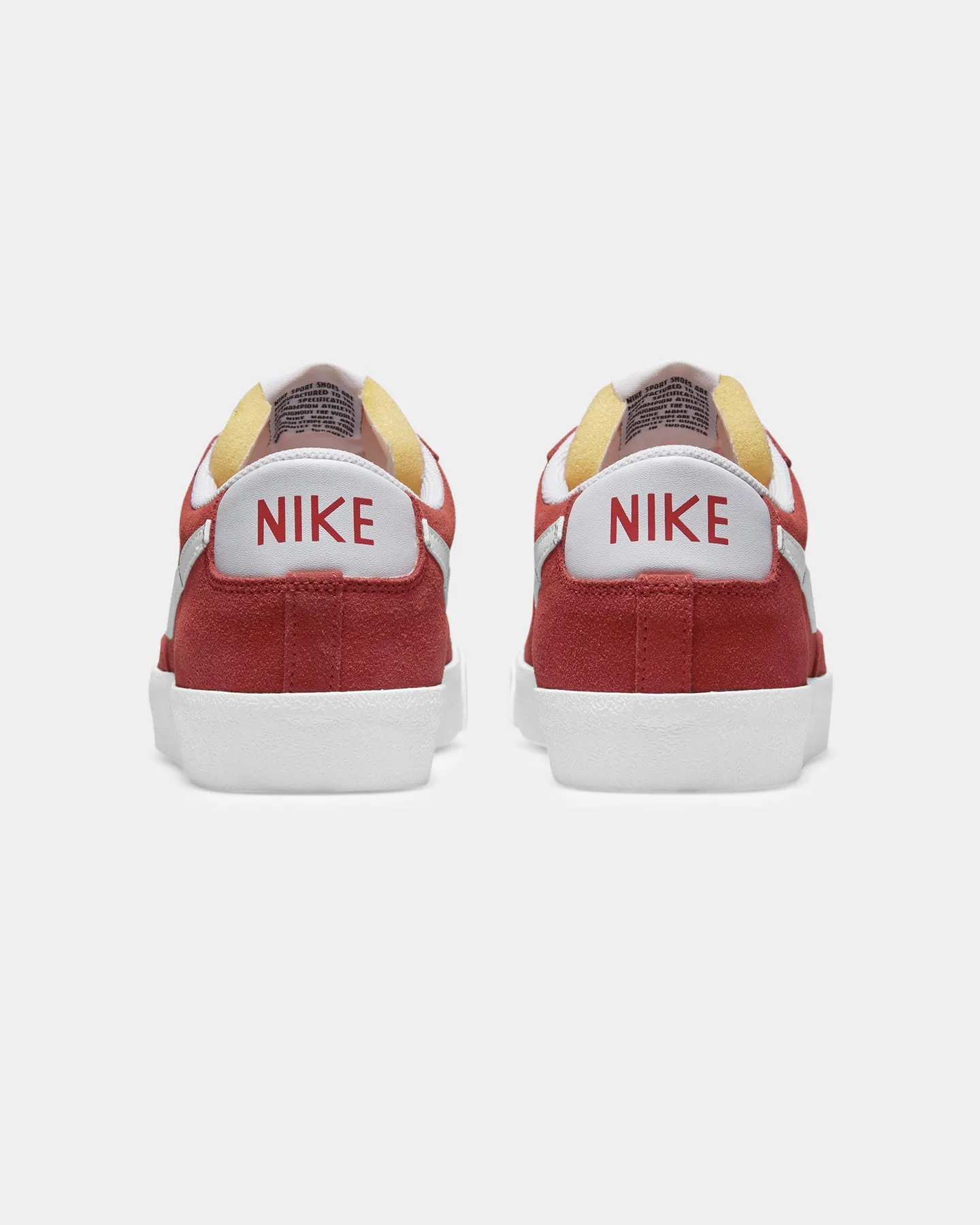 Foam Base Nike Blazer Low '77 Suede University Red