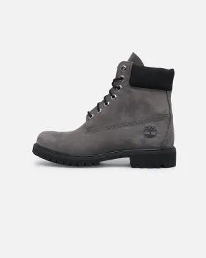 Timberland 6-Inch Premium Boot Medium Grey Nubuck Chic Fit