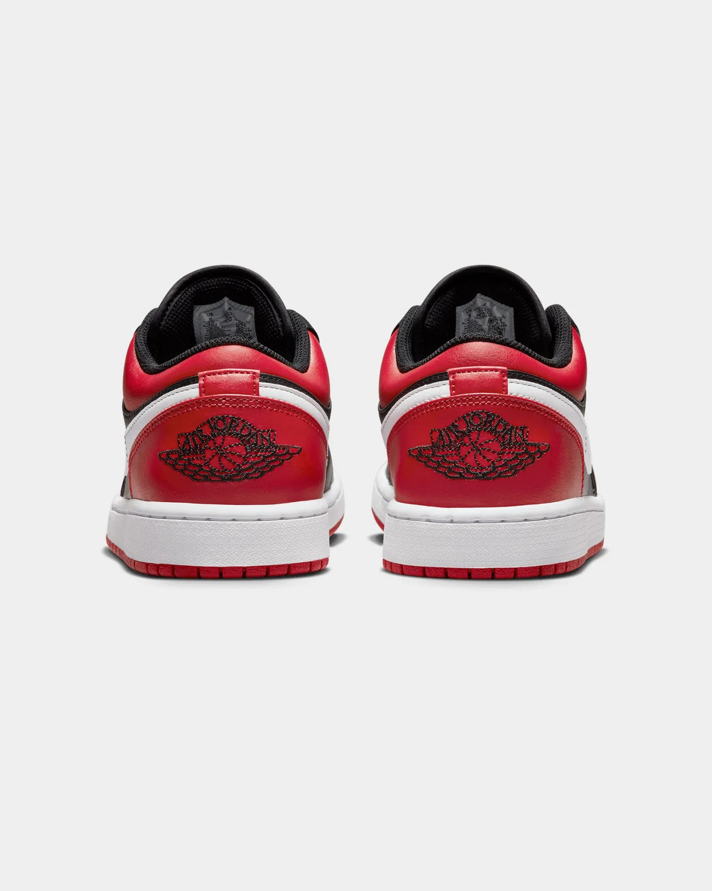 All Weather Urban Walkers Harbor Mood Jordan Air Jordan 1 Low "Alternate Bred Toe" Black/Red