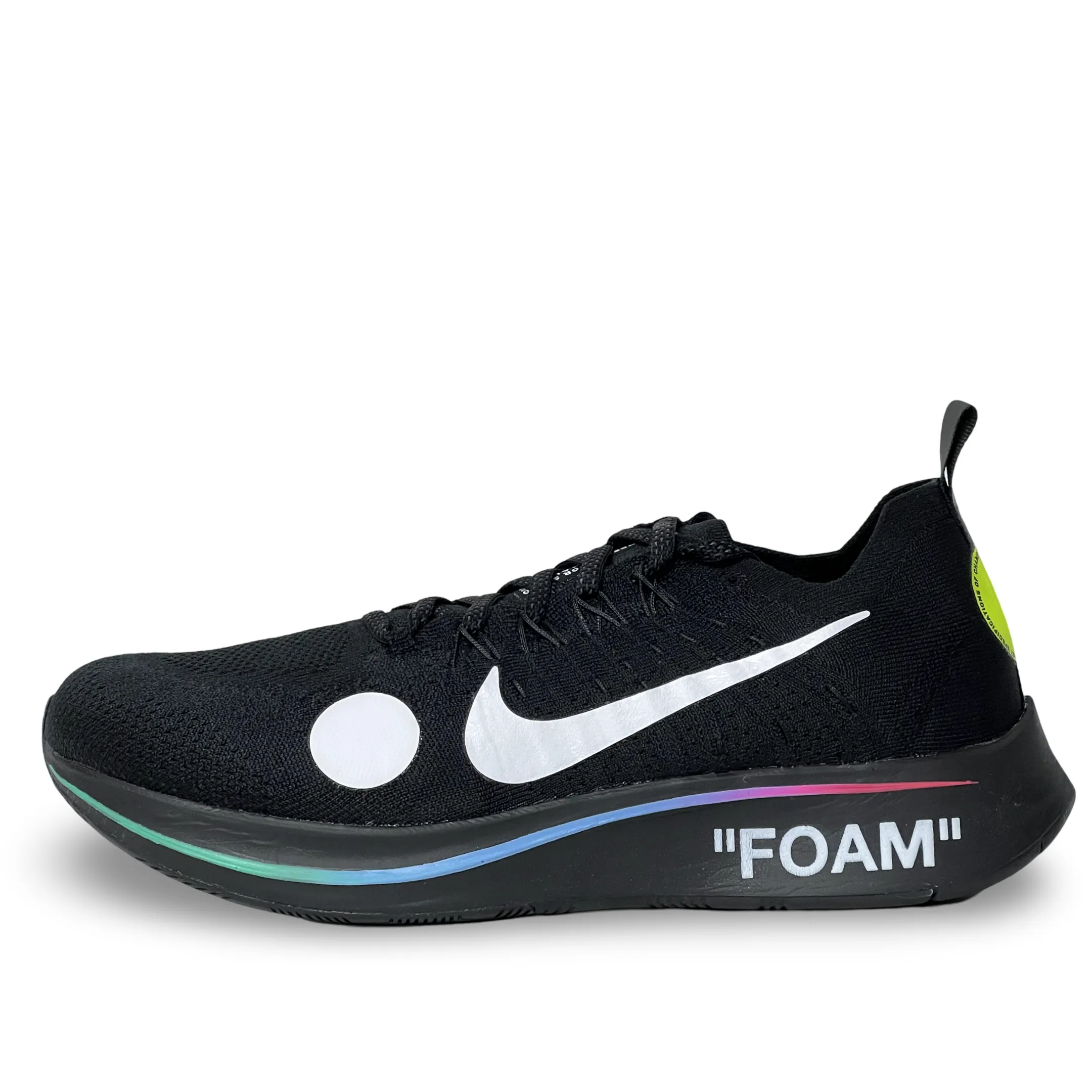 Flexibility Support Nike Zoom Fly Mercurial Off-White Black