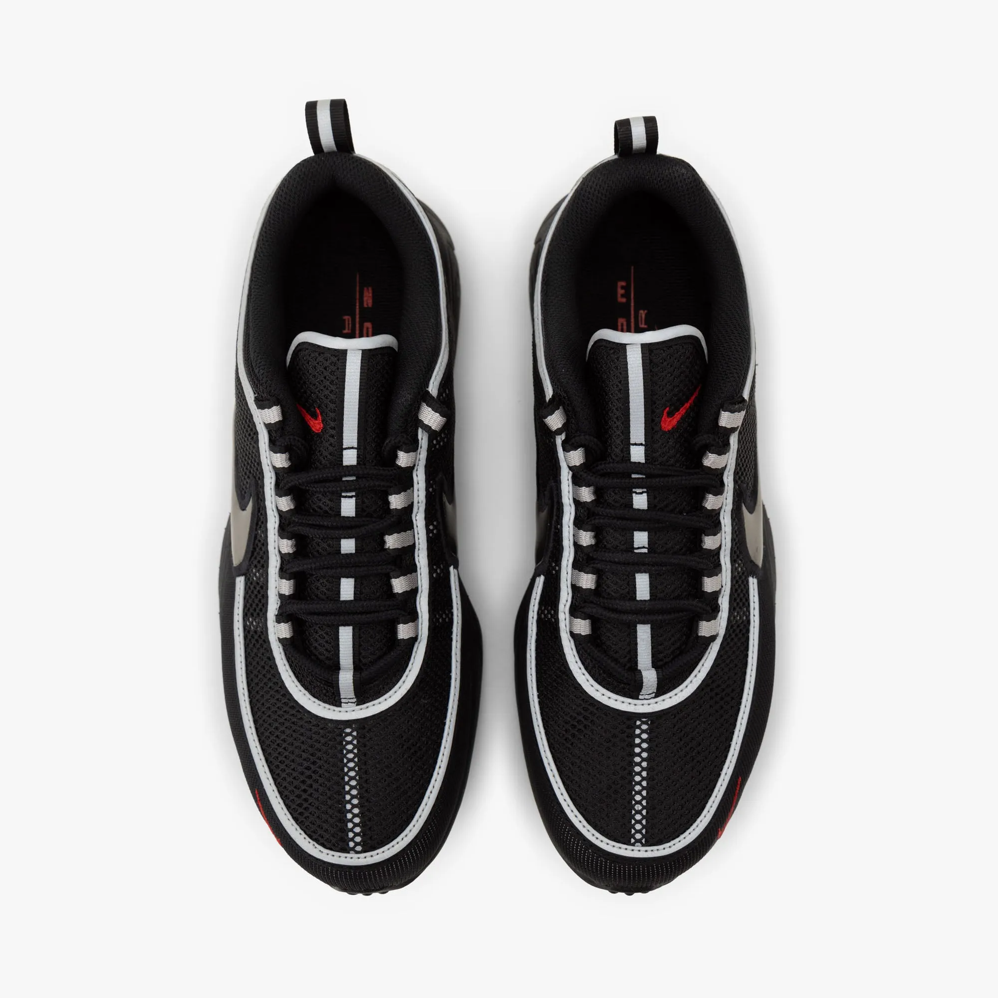 Nike Air Zoom Spiridon SP / Black / Black - Metallic Silver ComfortFit