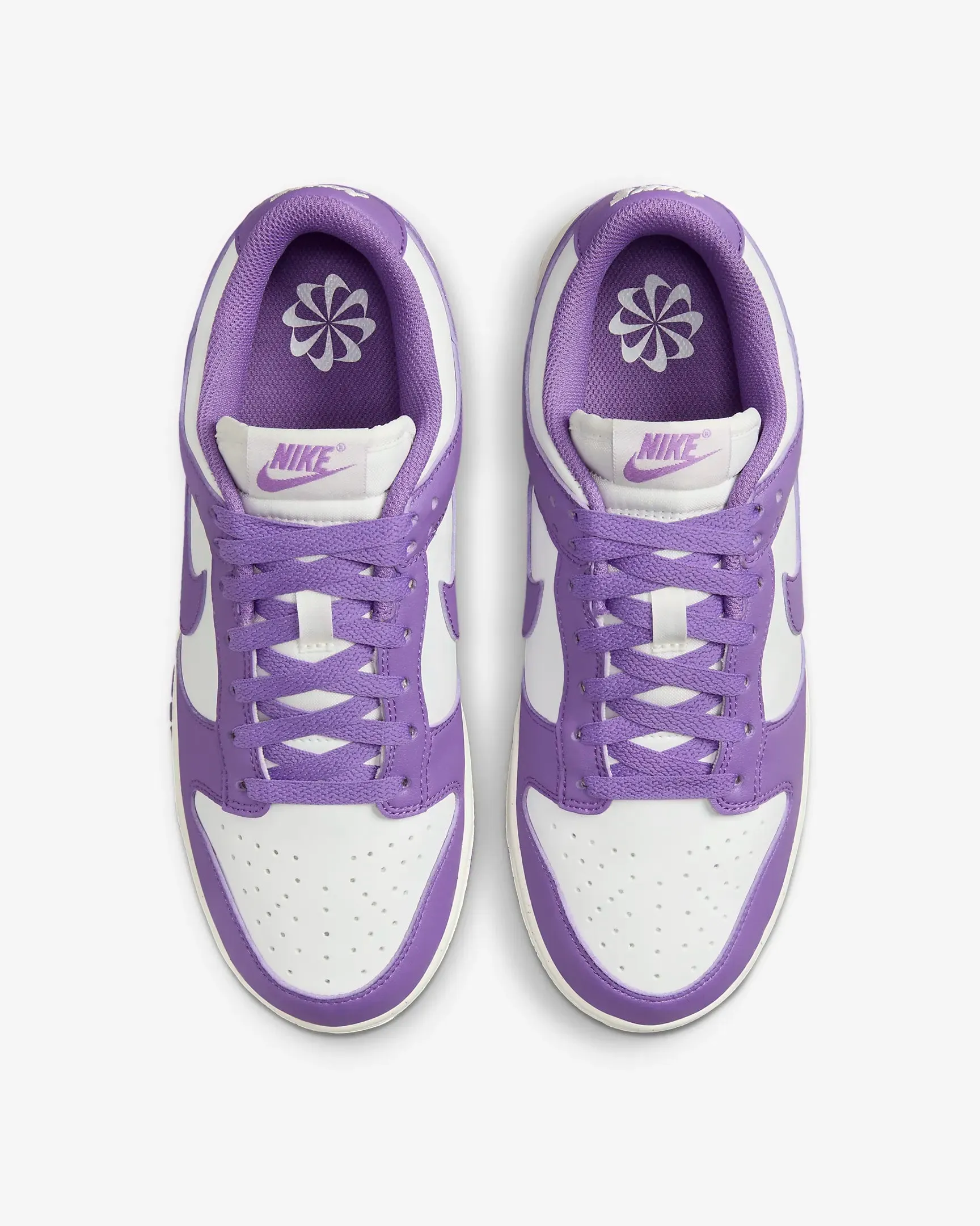 Anti Tear Material Cushion Comfort Dunk Women Low (Purple)