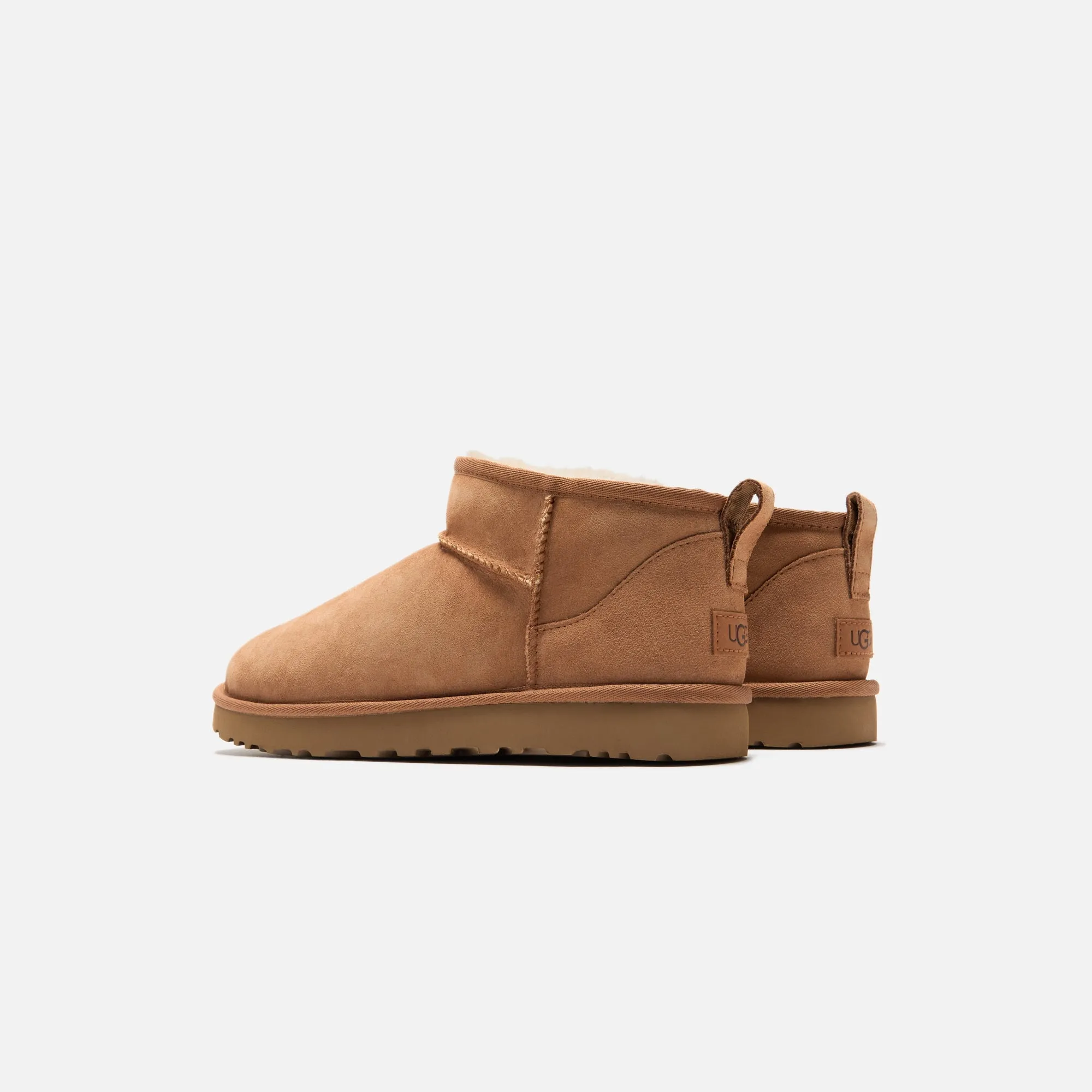 Lightweight Fit Stable Ankle UGG WMNS Classic Ultra Mini - Chestnut
