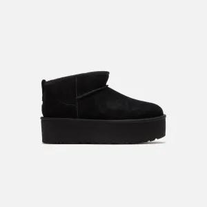 UGG WMNS Classic Ultra Mini Platform - Black Non Marking