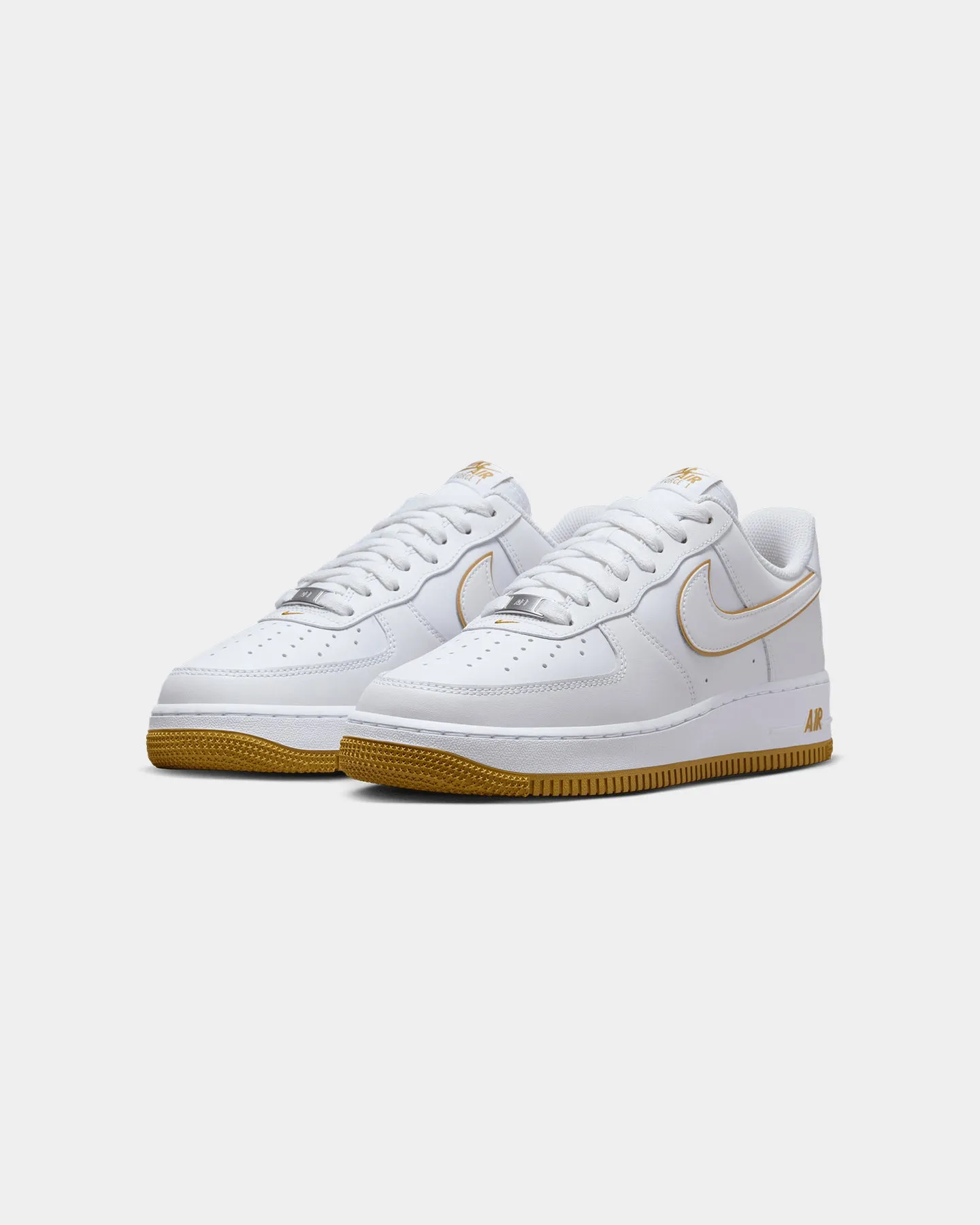 Flexibility Feature King Strong Nike Air Force 1 '07 "Bronzine" White/Bronzine