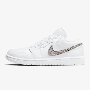 Limited Edition Air Jordan 1 Women Low (White) Durable durability Durable piece