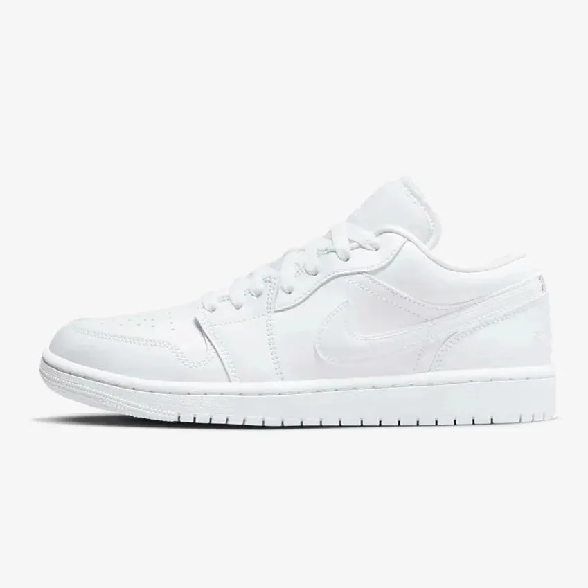 Limited Edition Air Jordan 1 Women Low (White) Heel Counter Structure Cushioned Choice