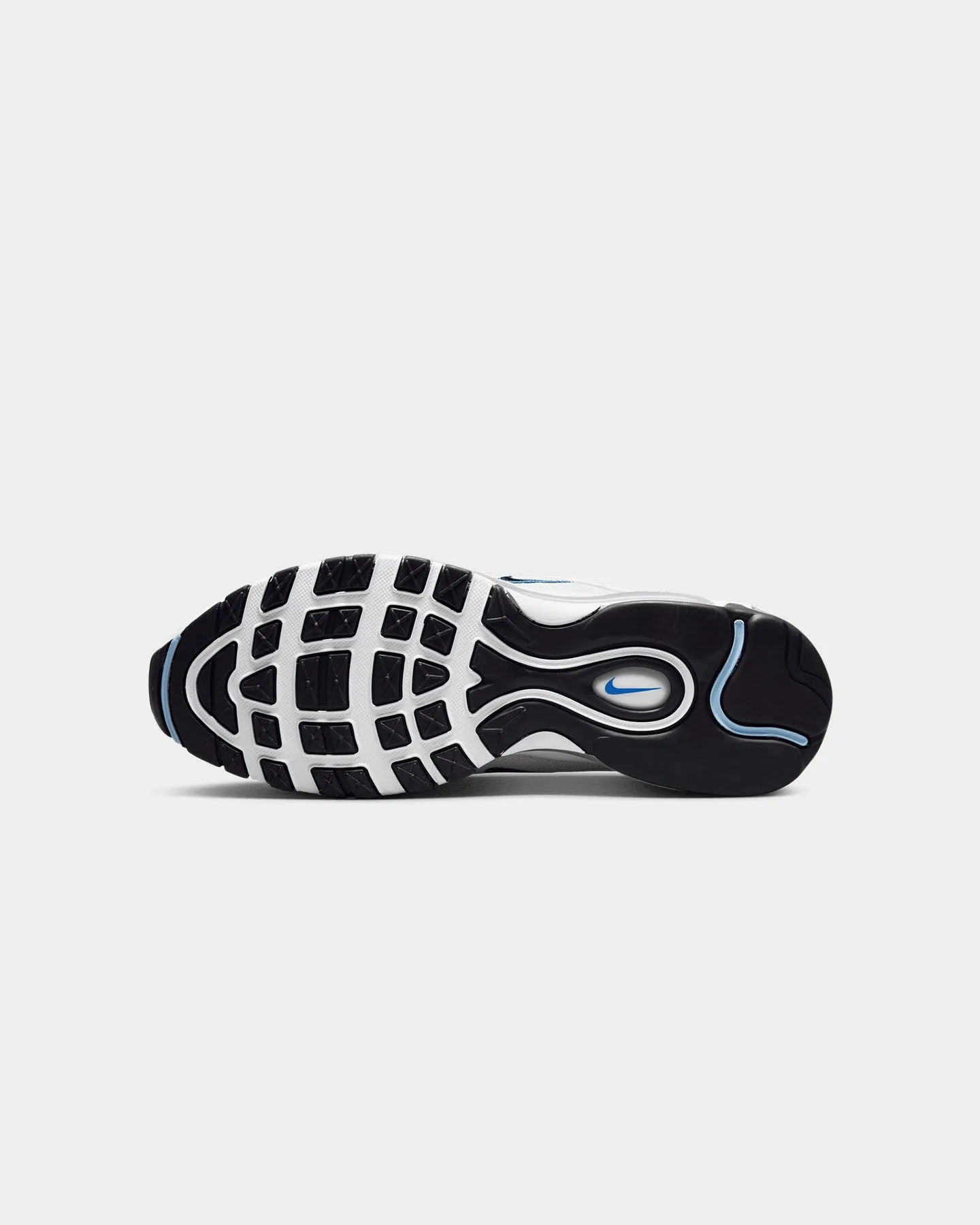 Nike Air Max 97 White/Black- Psychic Blue-University Blue Cross Road