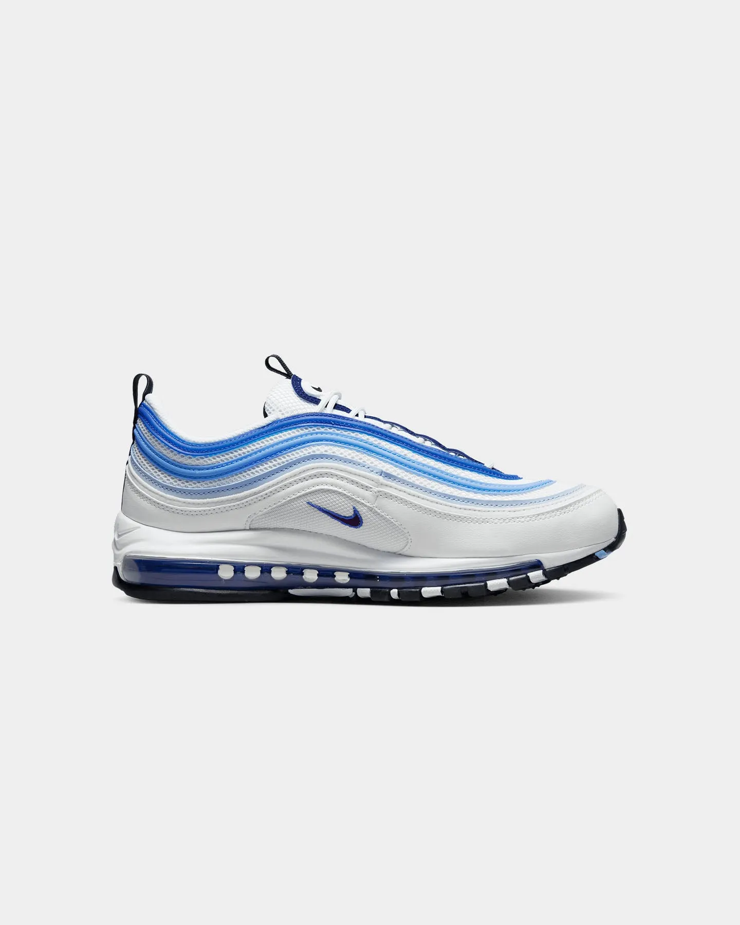 Kids Play Nike Air Max 97 White/Black- Psychic Blue-University Blue