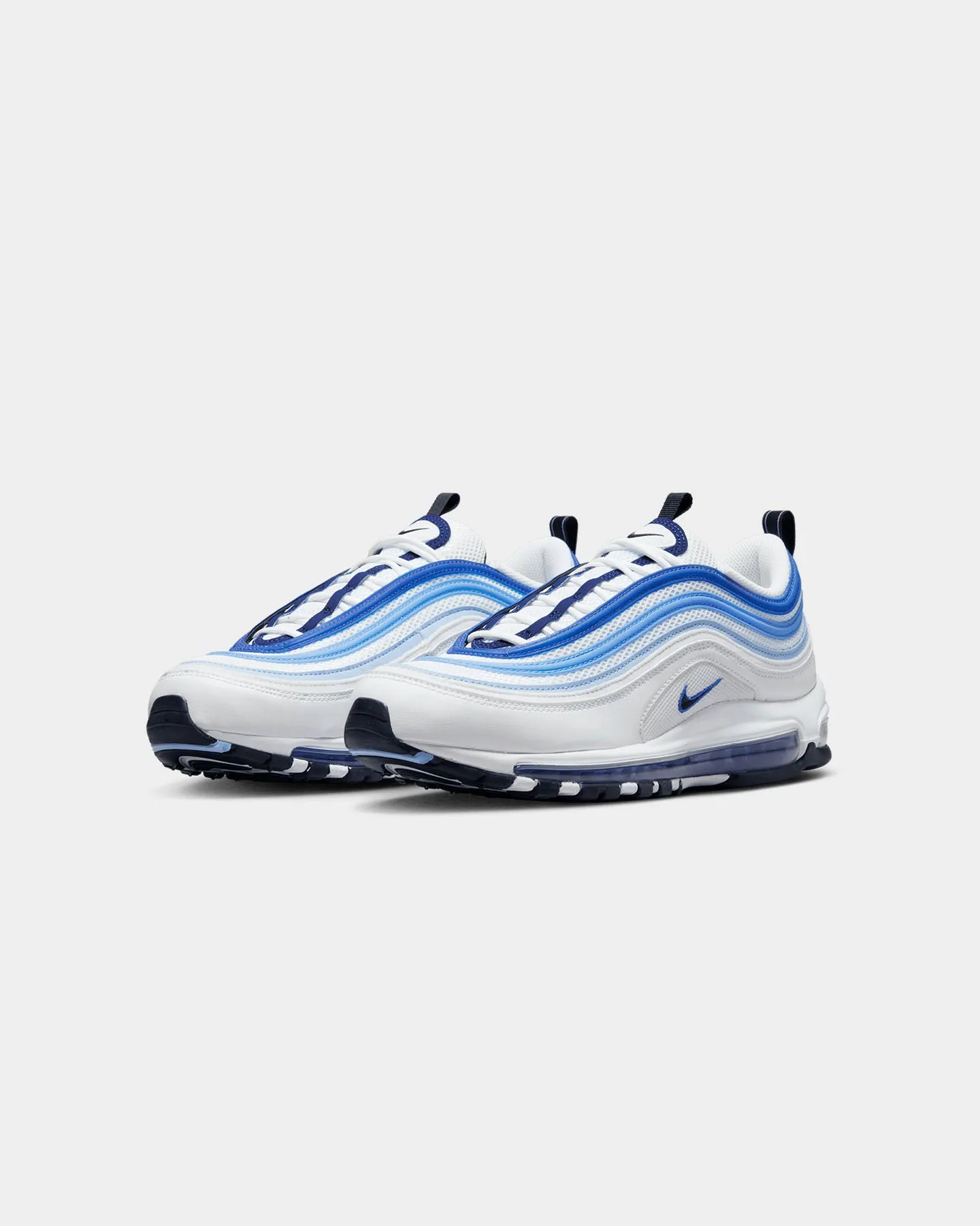 Comfort Walk Nike Air Max 97 White/Black- Psychic Blue-University Blue
