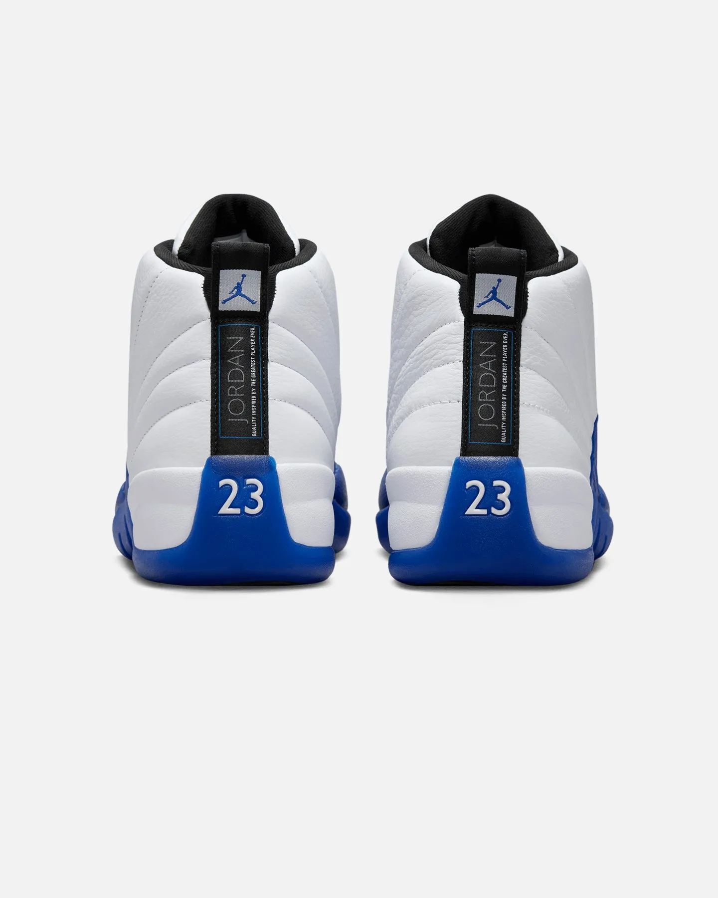 Jordan Air Jordan 12 Retro "Blueberry" White/Black-Game Royal Blue Comfort Flex waterproof