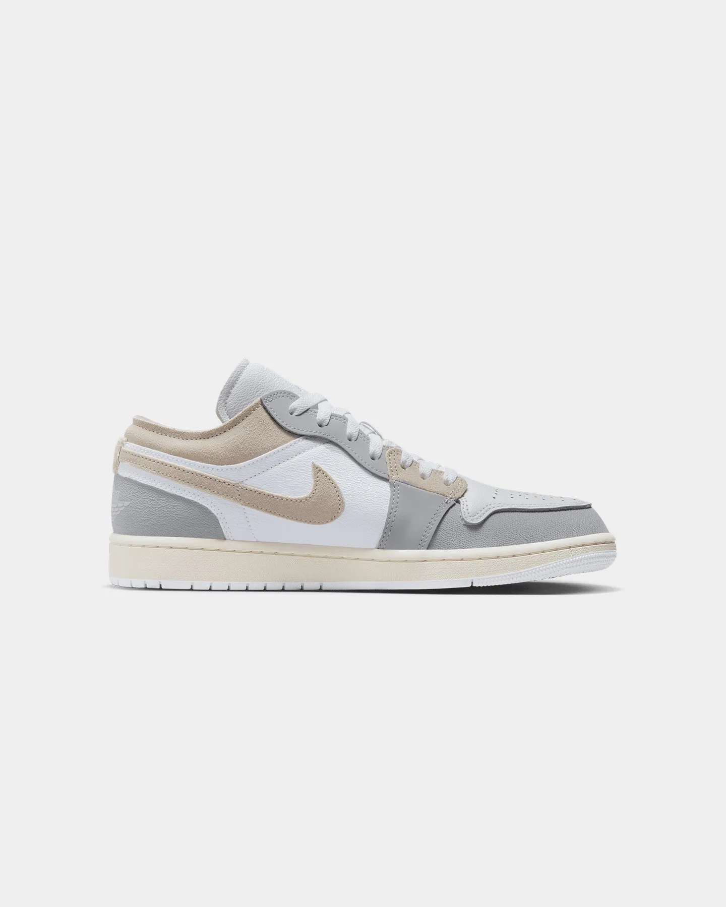 Quick Drying Airport Travel Retro Core Jordan Air Jordan 1 Low SE Craft "Tech Grey" Tech Grey/Light Orewood Brown